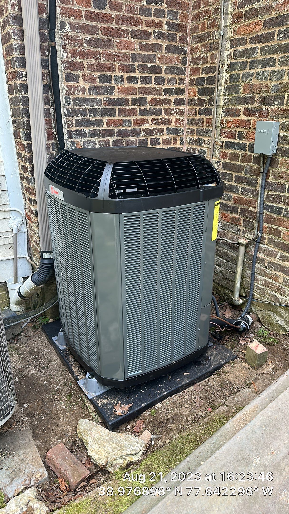 Central Air Conditioning Installation using Trane by Pro Sky Services