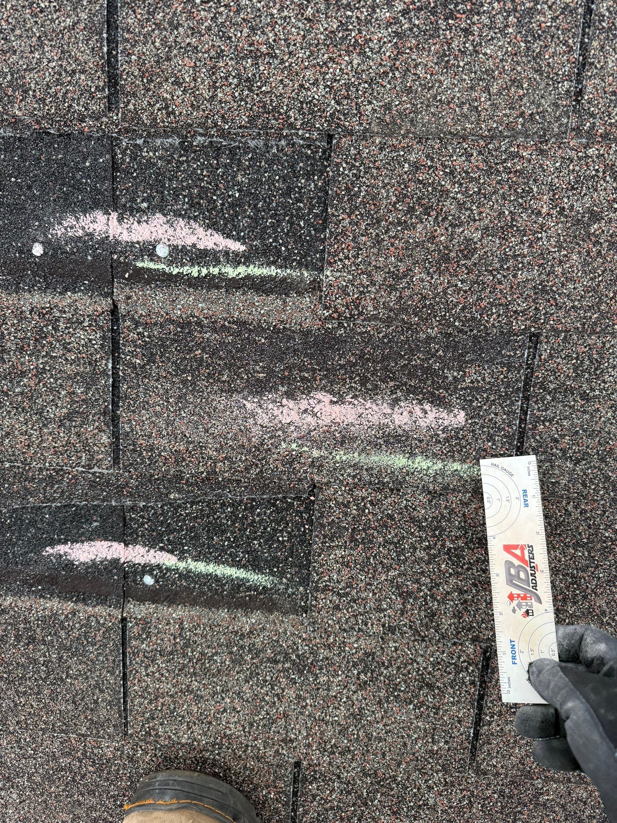 Roof replacement by hail and wind damage by Just Brilliant Restoration JBR