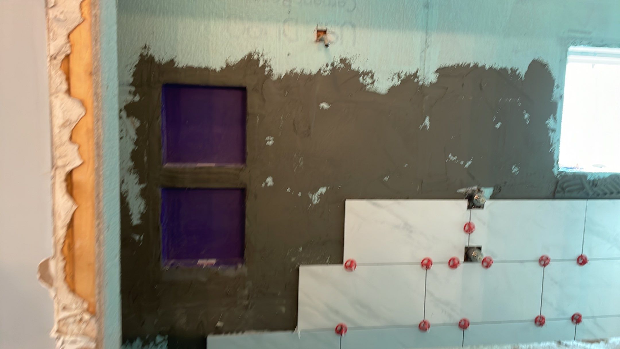 Bathroom Remodel using Decorative Tile by Footprints Floors of Coastal Carolina