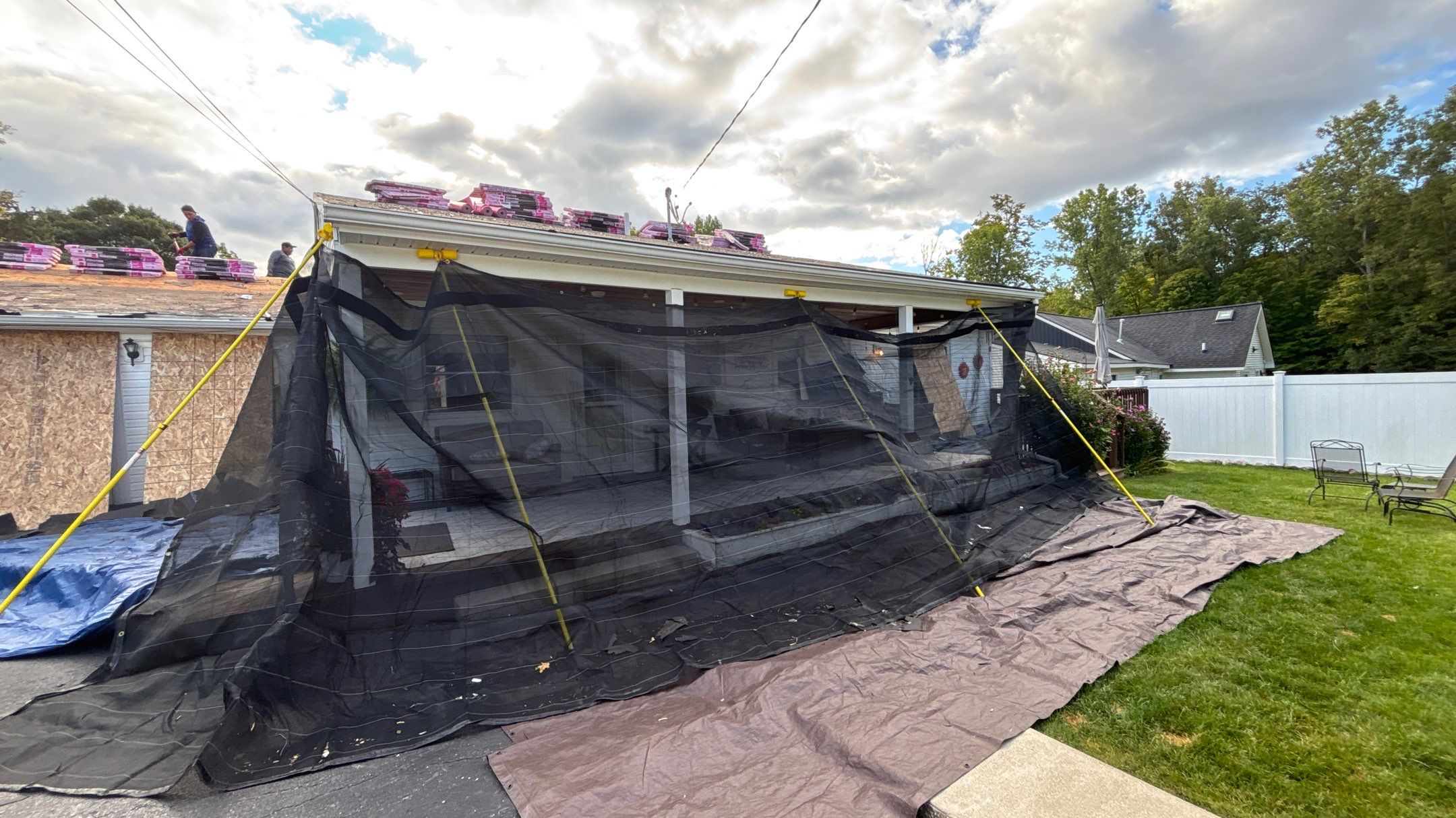 Roof Replacement using Owens Corning Slatestone Gray by 180 Contractors