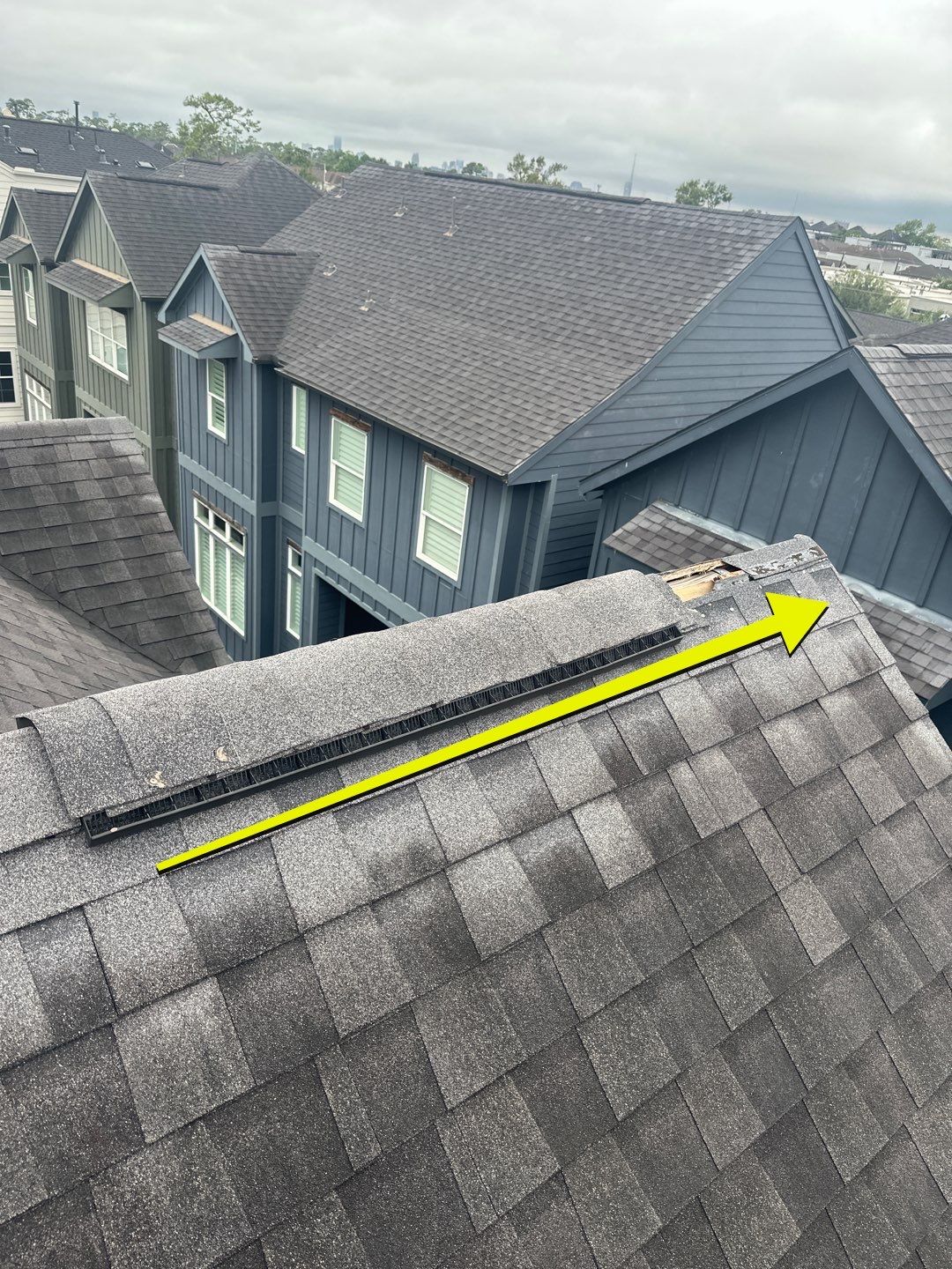 Residential Roofing Repair using Owen's Corning Duration (Lifetime) Shingles by Roof Repair Company