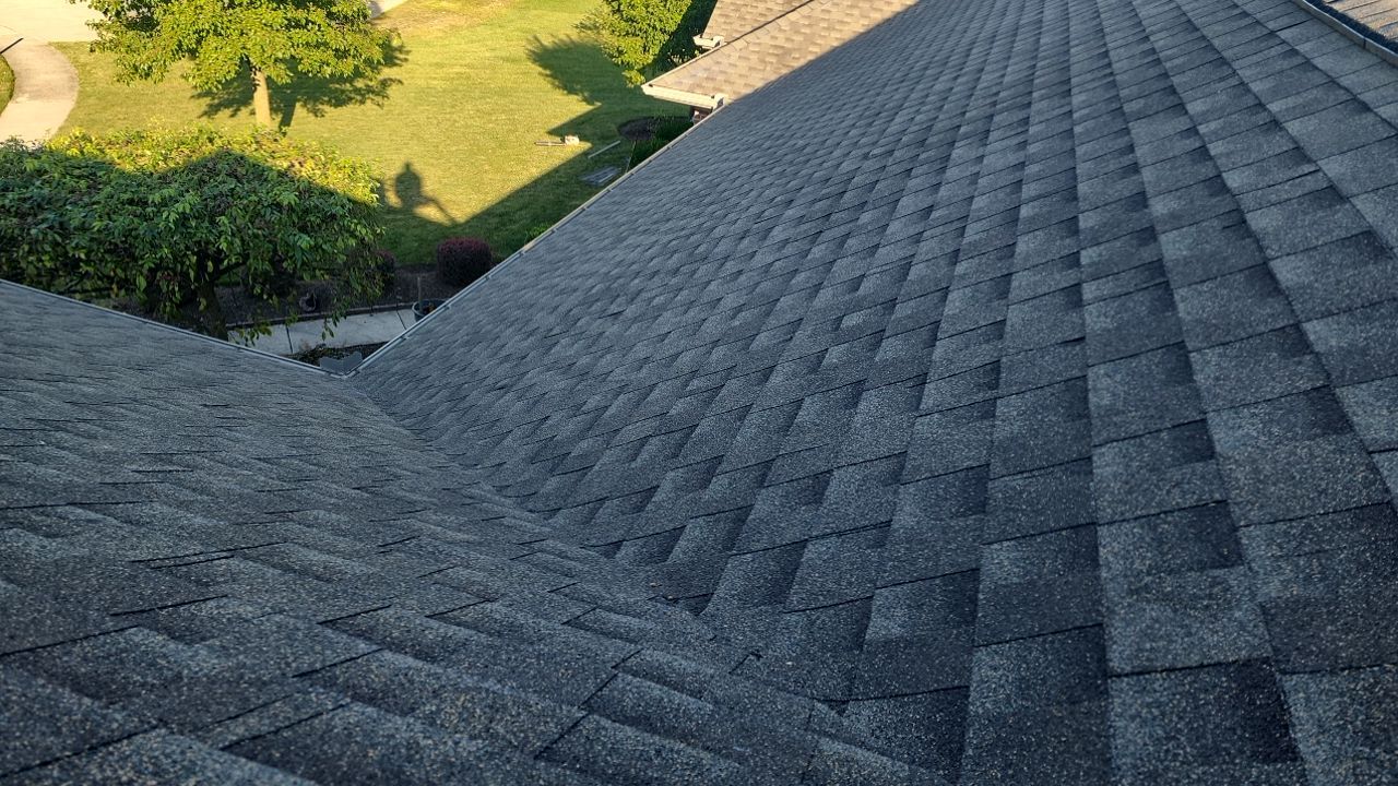 Residential Roofing Installation using GAF Timberline HDZ Weathered Wood by Nitro Roofing and Construction