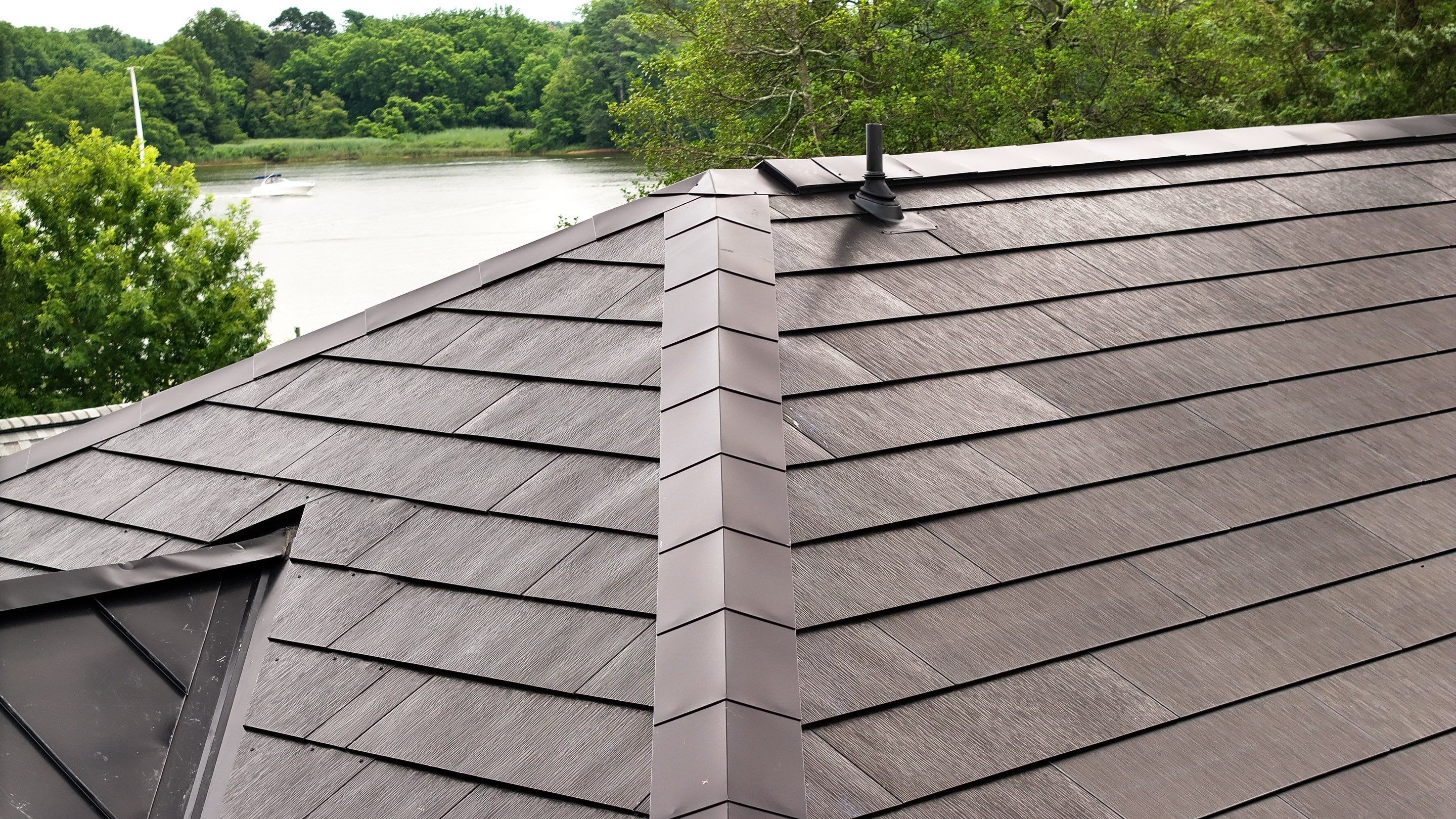 Tesla Solar Roof & Powerwall in Annapolis MD by American Home Contractors