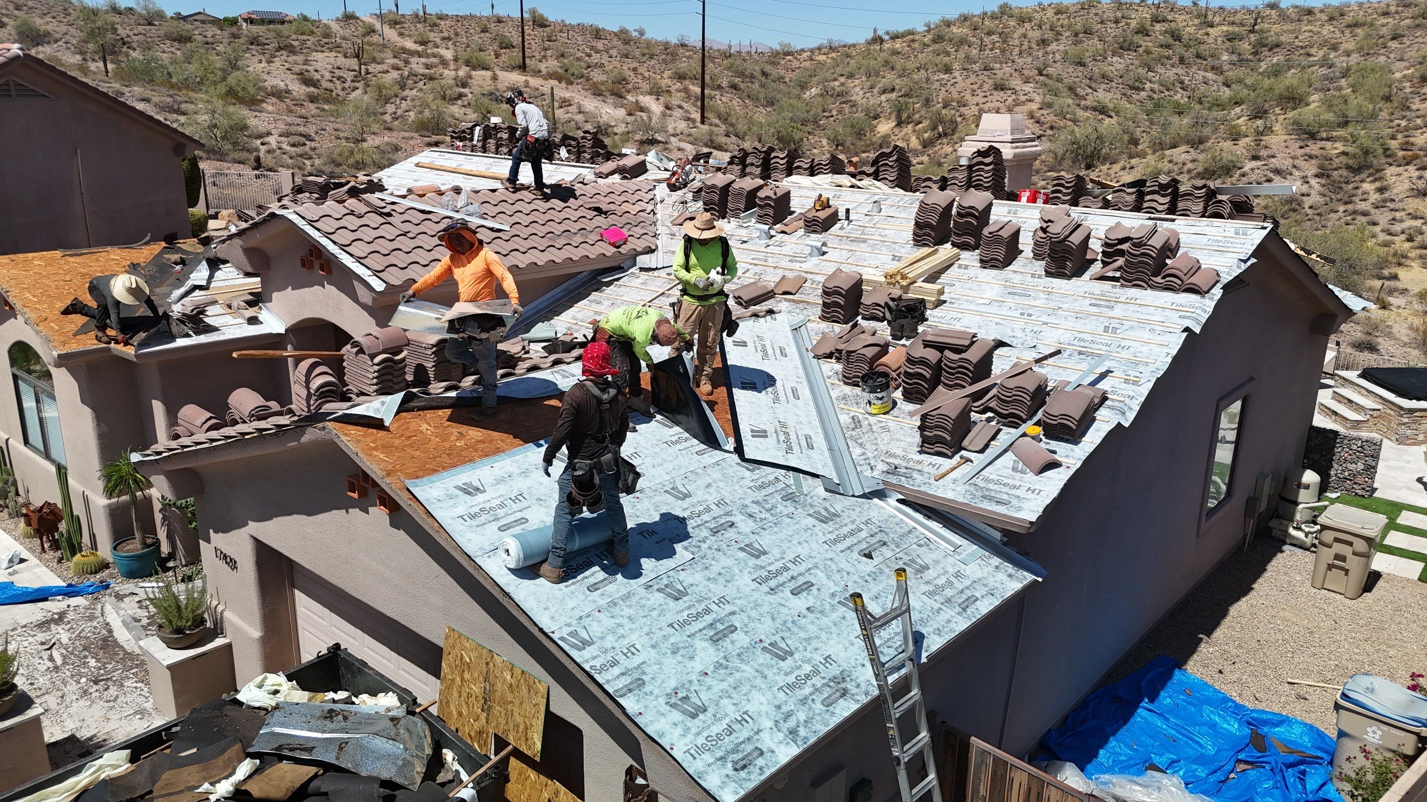Project in Fountain Hills, AZ by Saint Roofing