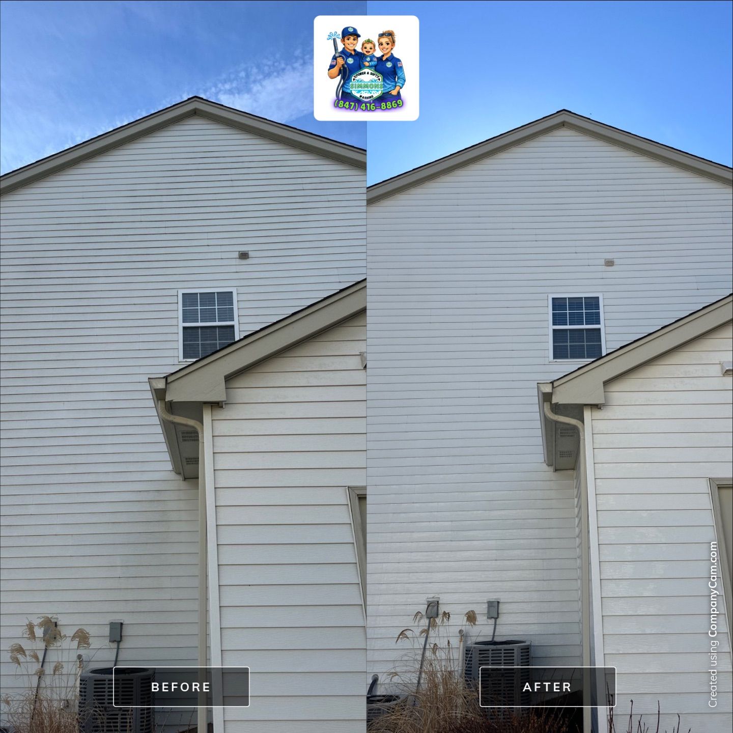 Project in Mundelein by Simmons Power & Soft Washing