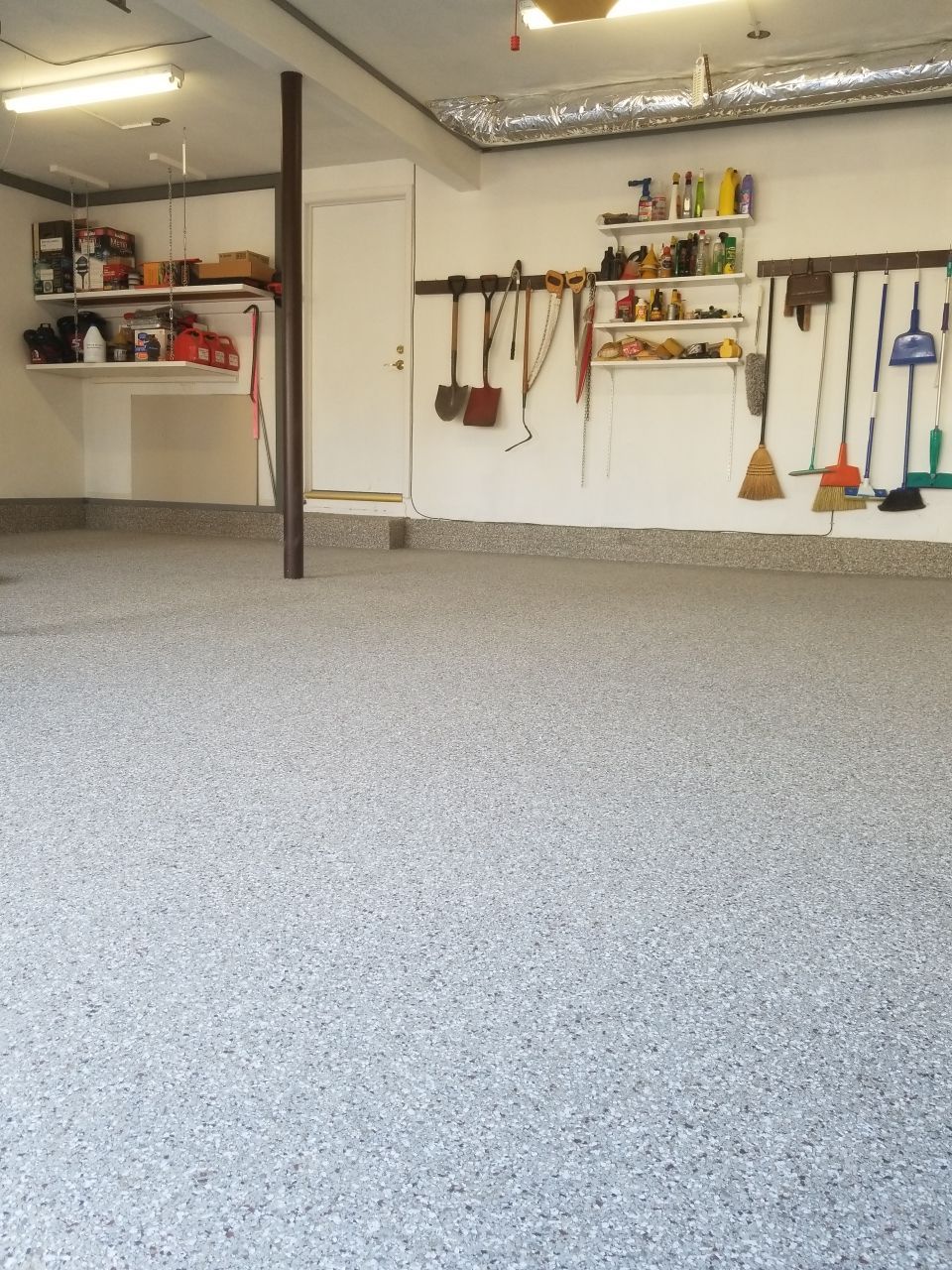Garage Floor Coating using Penntek in Pebble Beach by Spectrum Painting, LLC