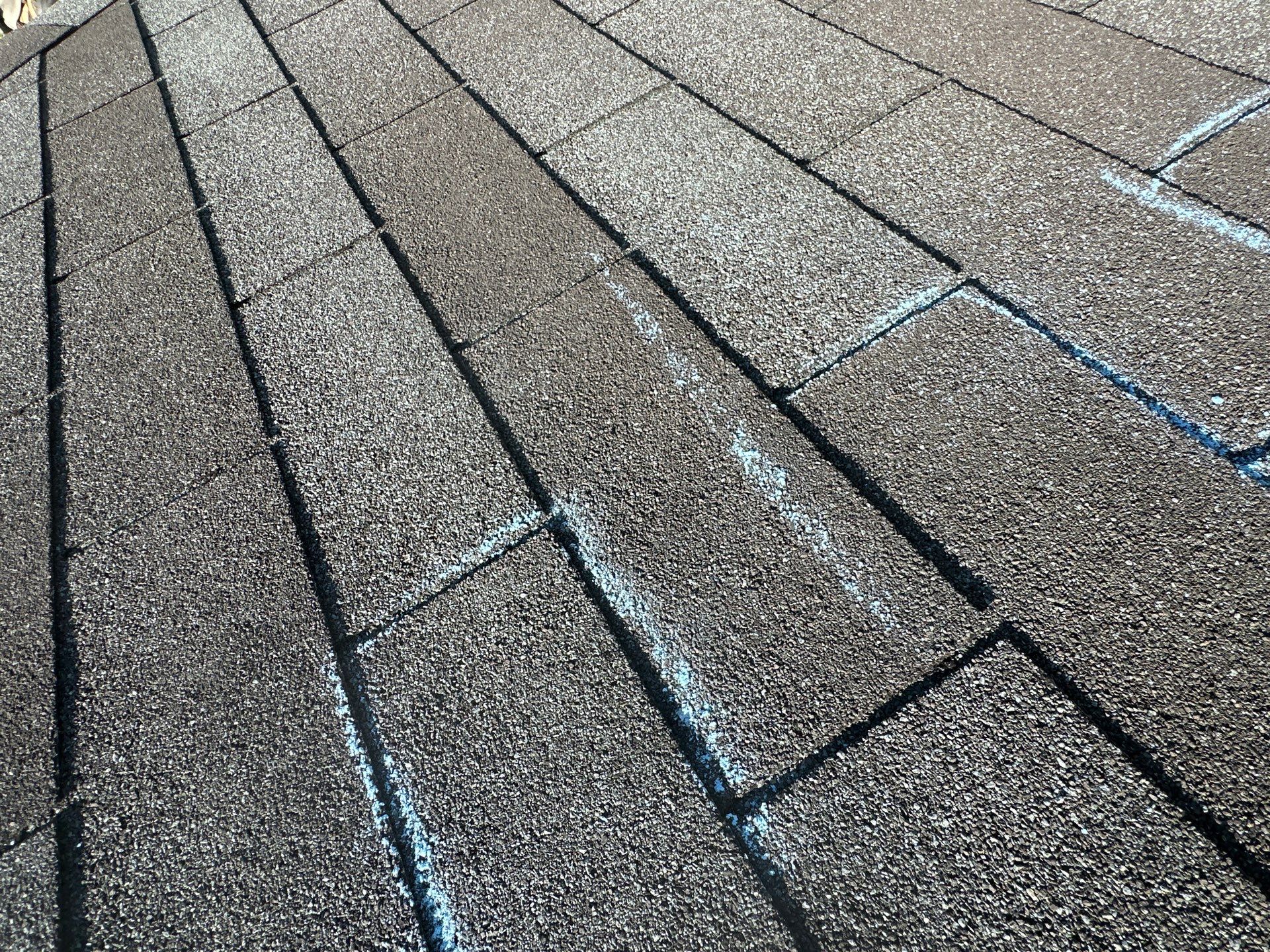 Roof replacement by hail damage by Just Brilliant Restoration JBR