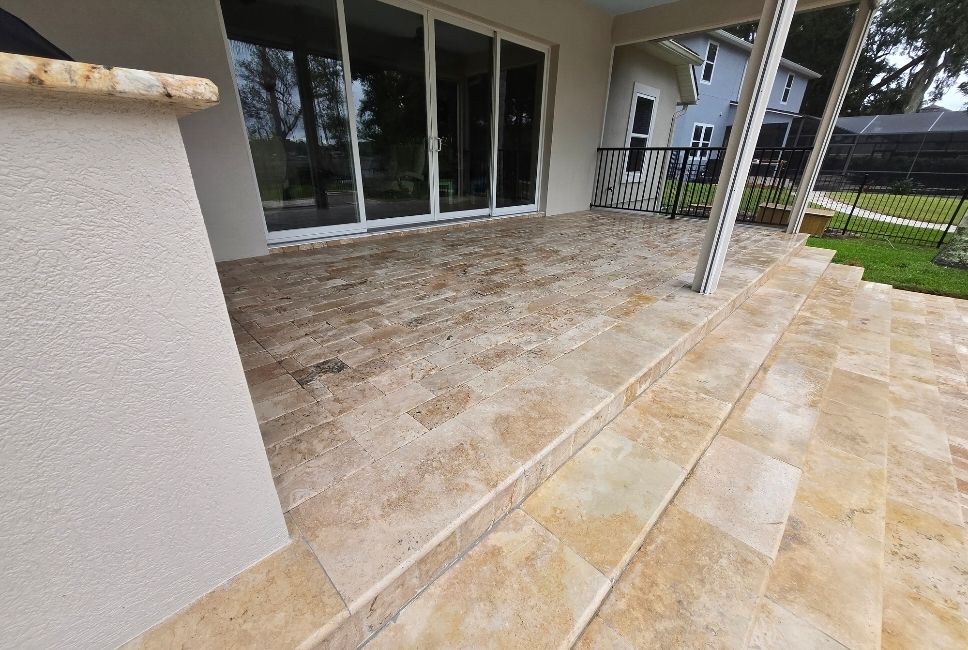 Pool Deck using TopSeal by DuraSeal