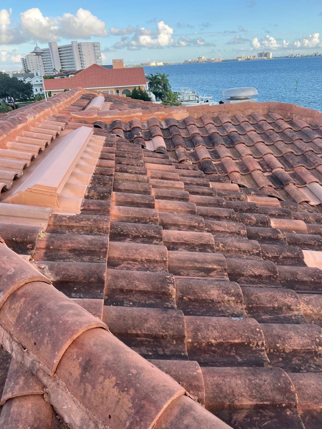 Residential Roofing Repair using Concrete Roof Tile by RoofSmith of Tampa Bay