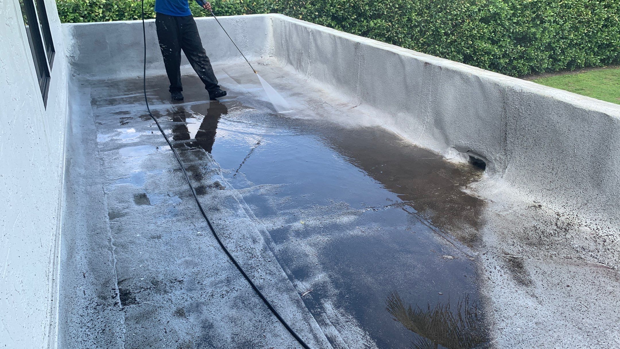 Residential Roofing Installation using Polybrite 90.1 silicone coating by BLUES BROTHERS CONSTRUCTION CORP