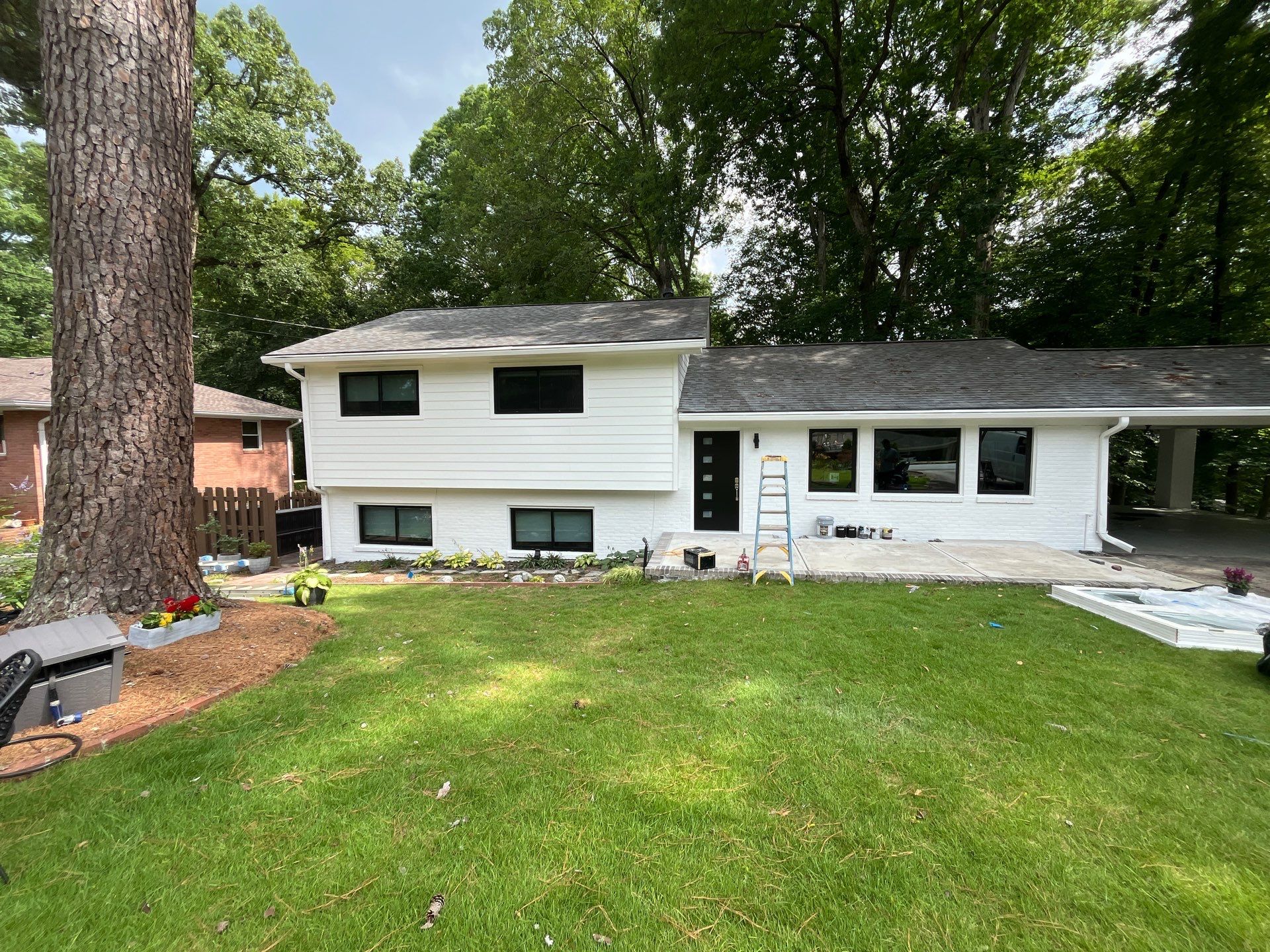 Siding and Door Replacement with Exterior Painting in Atlanta, GA by Nelson Exteriors