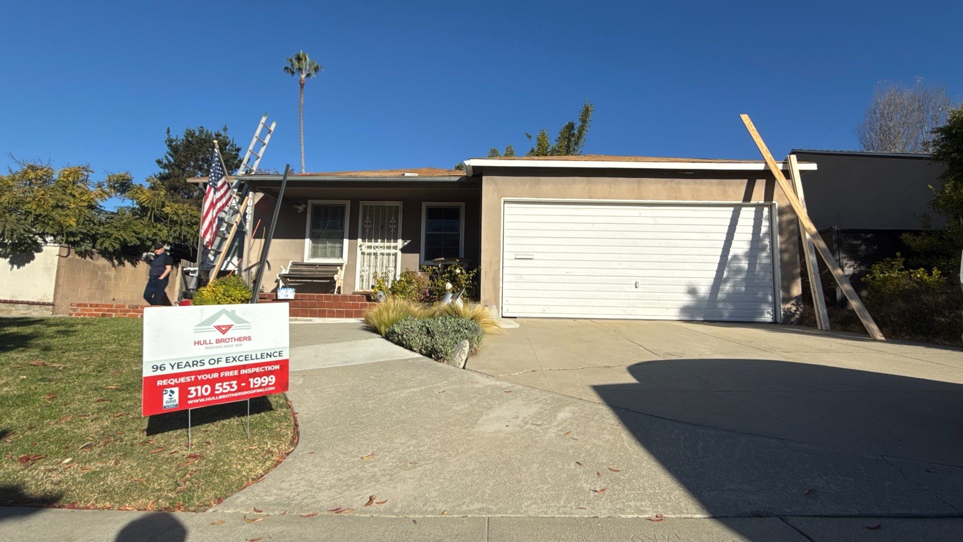 Residential Roofing Installation using Owens Corning Duration Cool Shingles by Hull Brothers Roofing