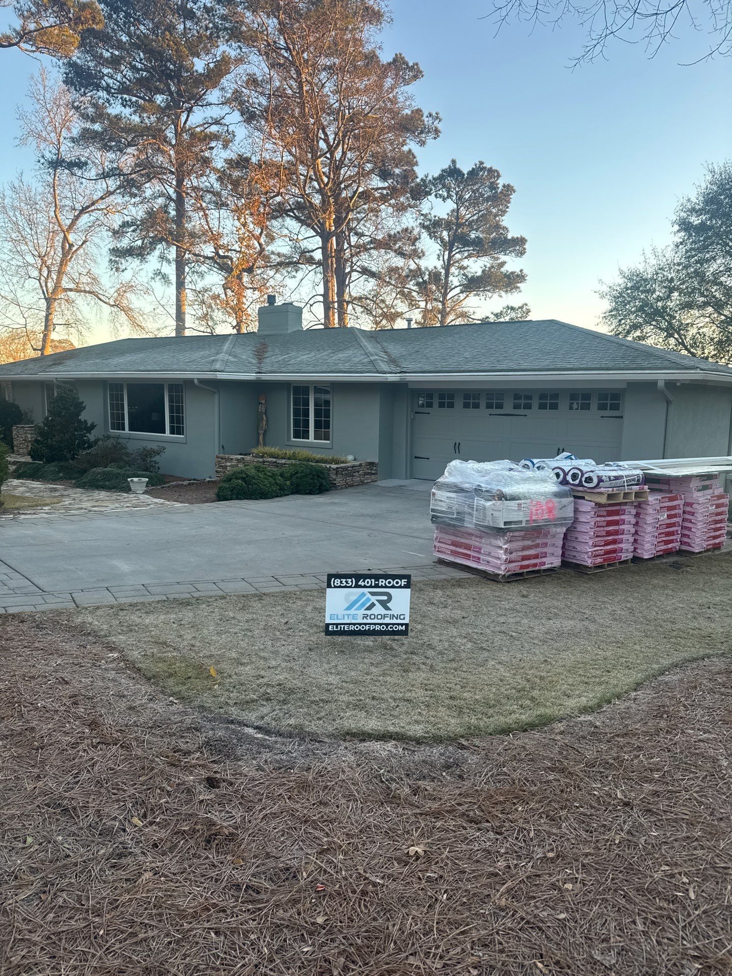 Residential Roof Replacement using OWENS CORNING OAKRIDGE by Elite Roofing LLC