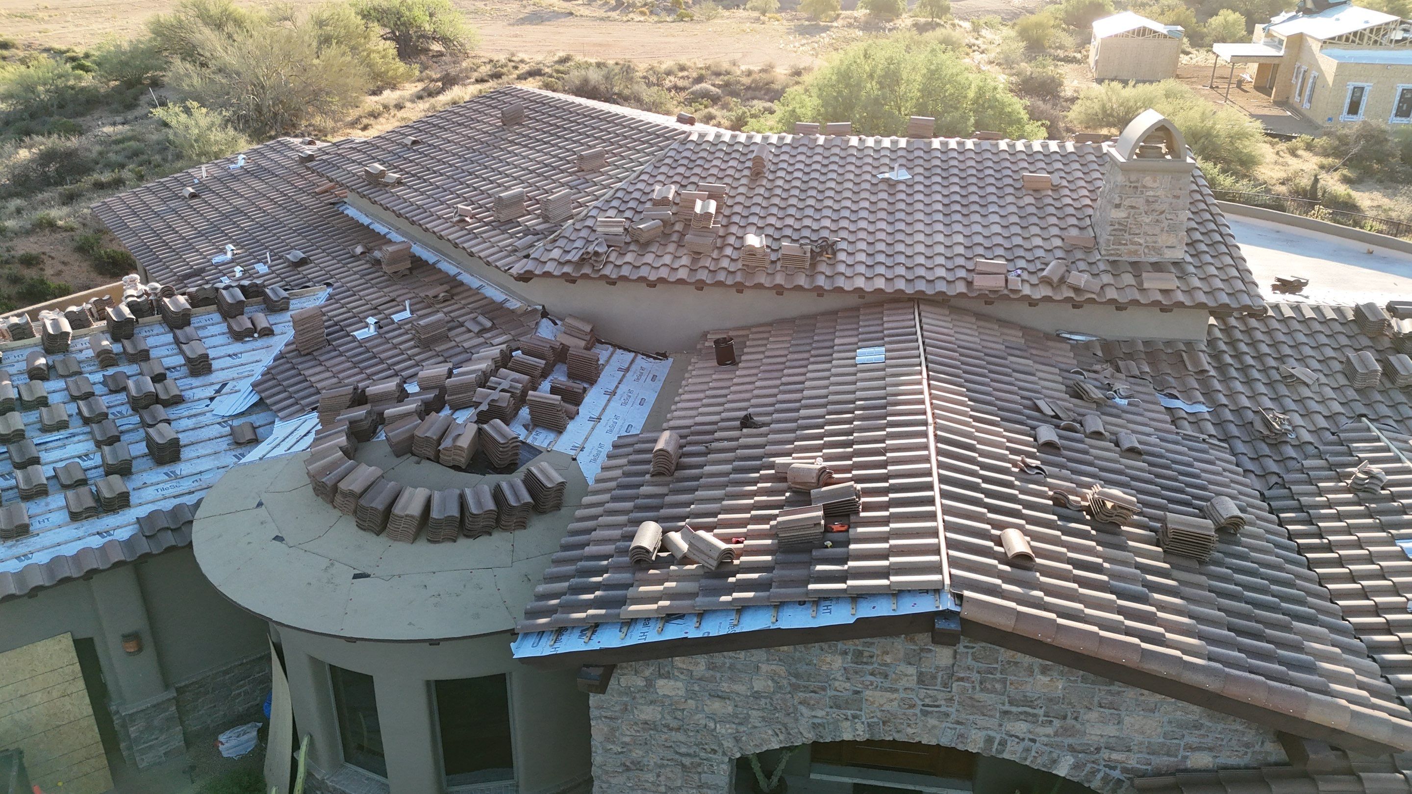Project in Scottsdale by Saint Roofing