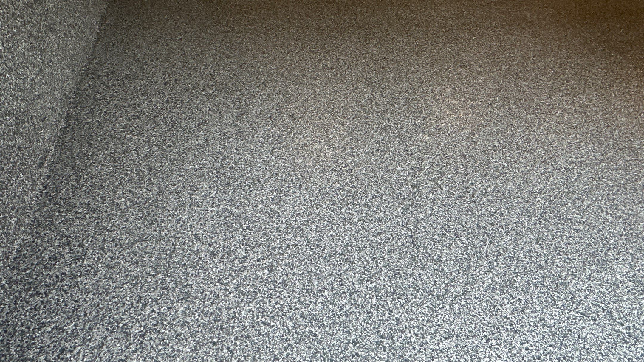 Max R. upgraded his garage with overhead racks and a New floor  by Banner Garage