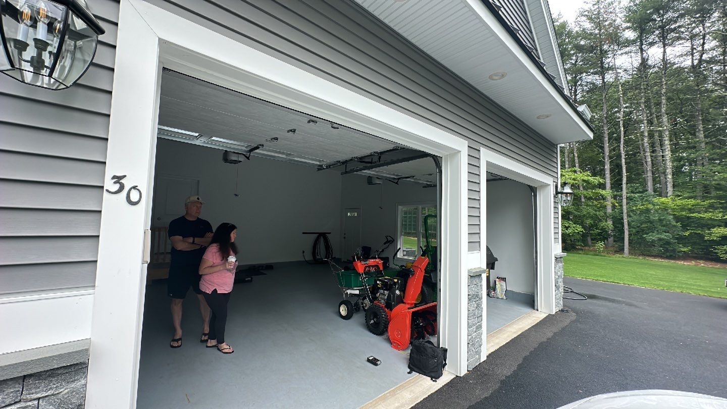 Garage in Norfolk, MA 02056 by Symphony Concrete Coatings