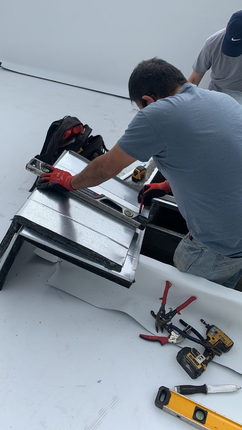 Full Commercial Roof Replacement using GAF Products in Anna Texas by Elite Roofing LLC