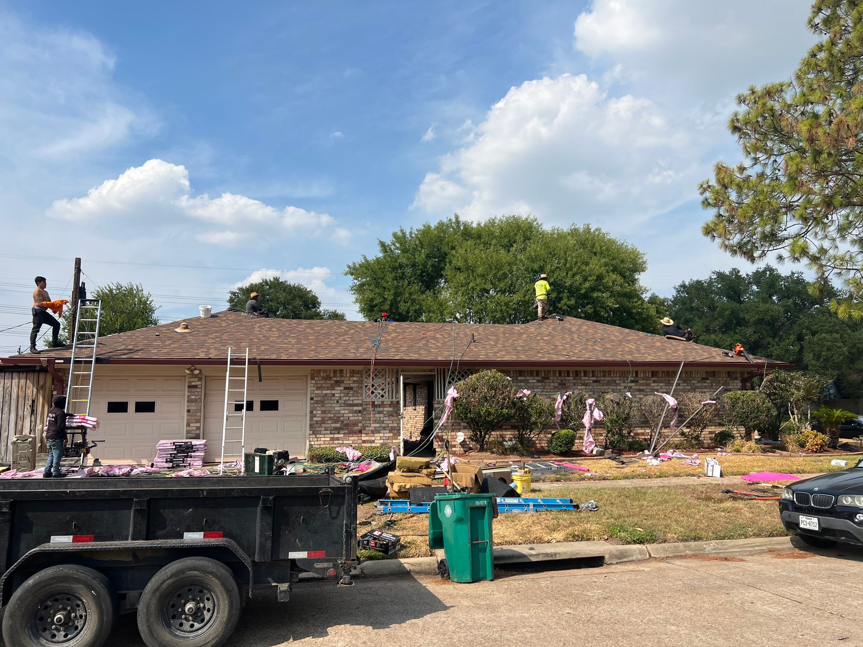 Residential Roofing Installation using Owen's Corning Duration (Lifetime) Shingles by Roof Repair Company