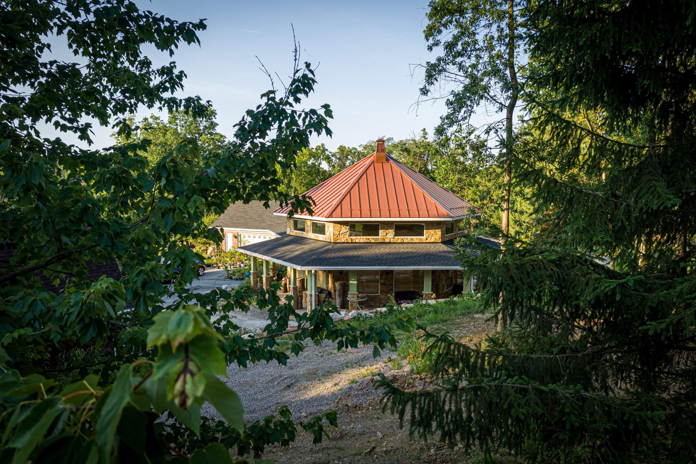 Metal Roof-copper penny by Esh Builders