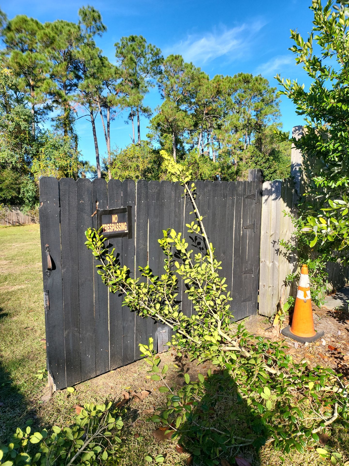 8' PRIVACY WOOD WITH 2 3/8 POUNDED POST  by Hip Square Fence Inc.