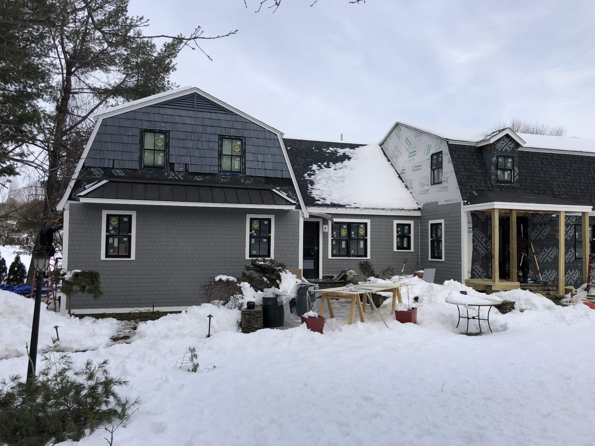 Siding Installation using James Hardie by UBrothers Construction