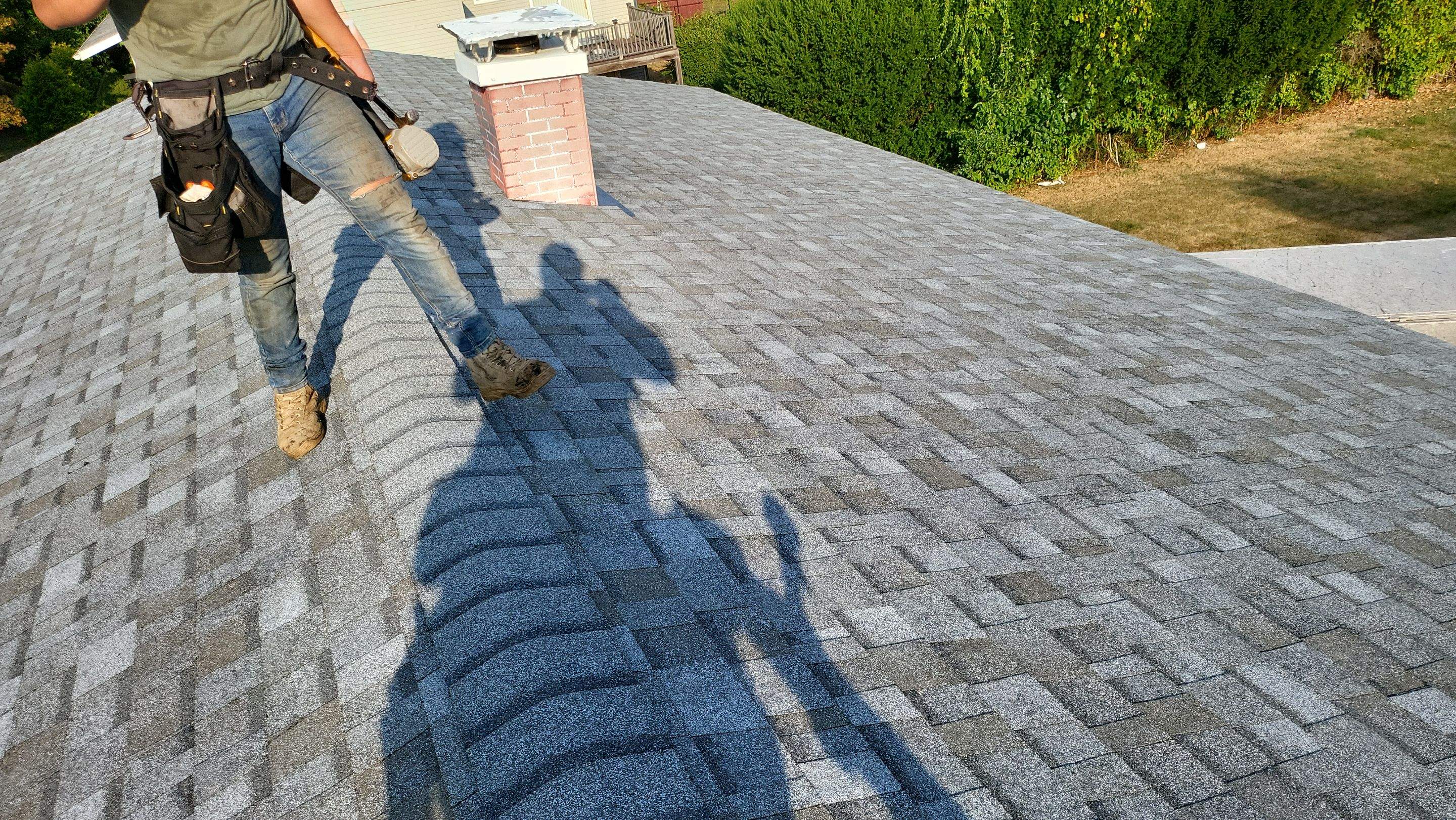 Fire Damage using Certainteed Mainsteet D4 and Owens corning quarry gray by A Plus Exterior