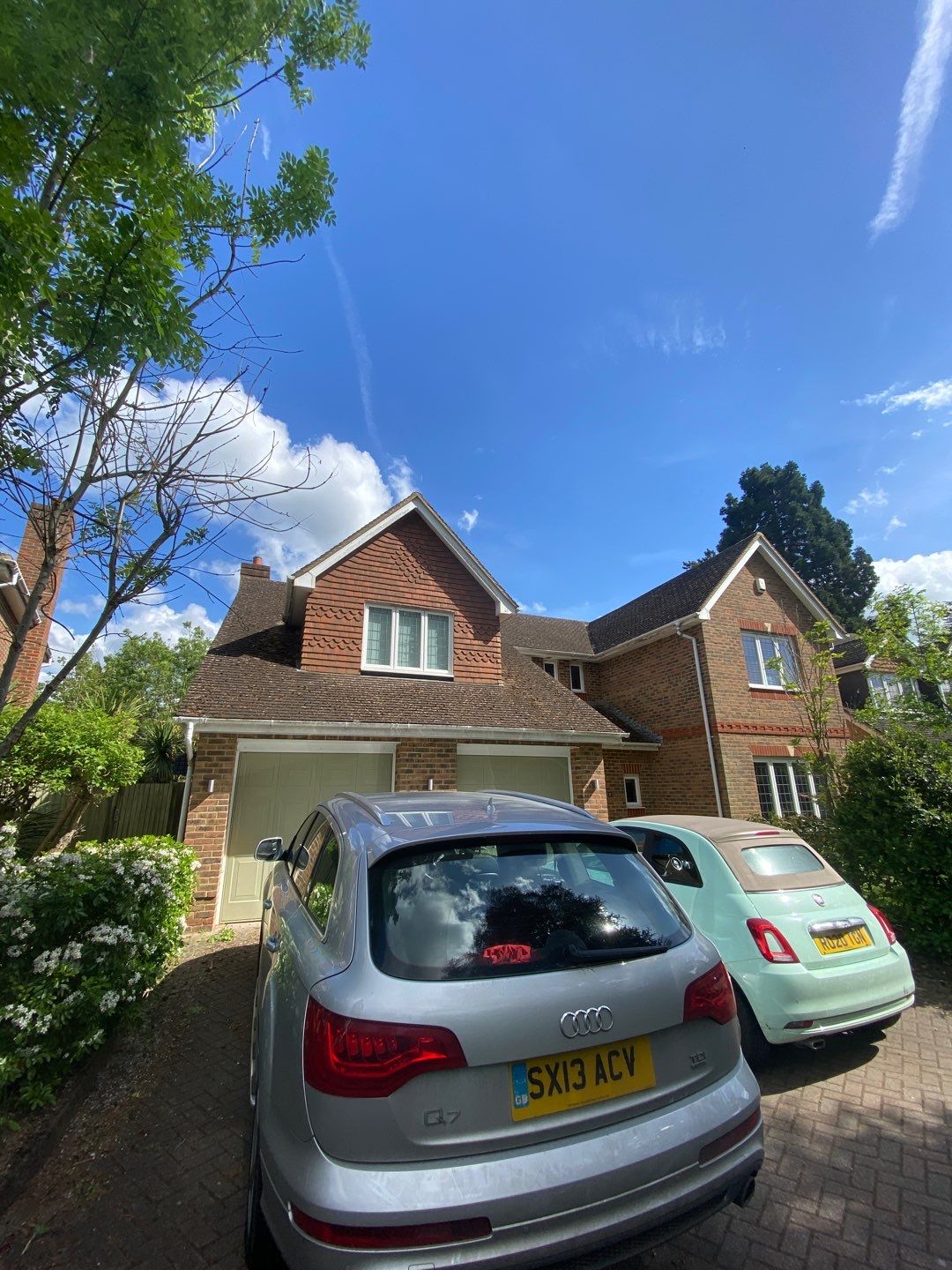 Roof Clean - Biocide Treatment using Honda 15lpm Low Pressure Washing Machine by Ges Exterior Cleaning ltd