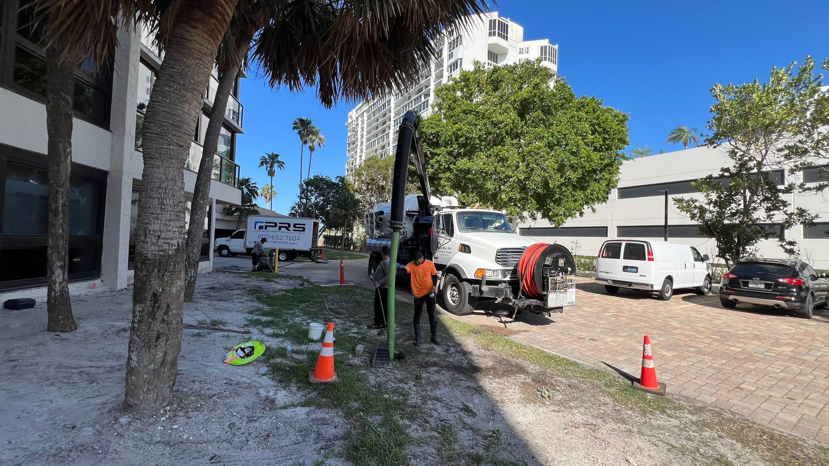 Gulfshore Condo Stormwater System Maintenance by Don Mar, Inc. Storm Water Solutions