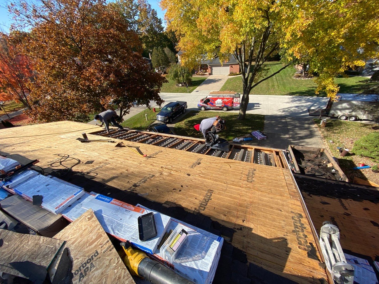 Roof Replacement using CertainTeed Landmark by 180 Contractors