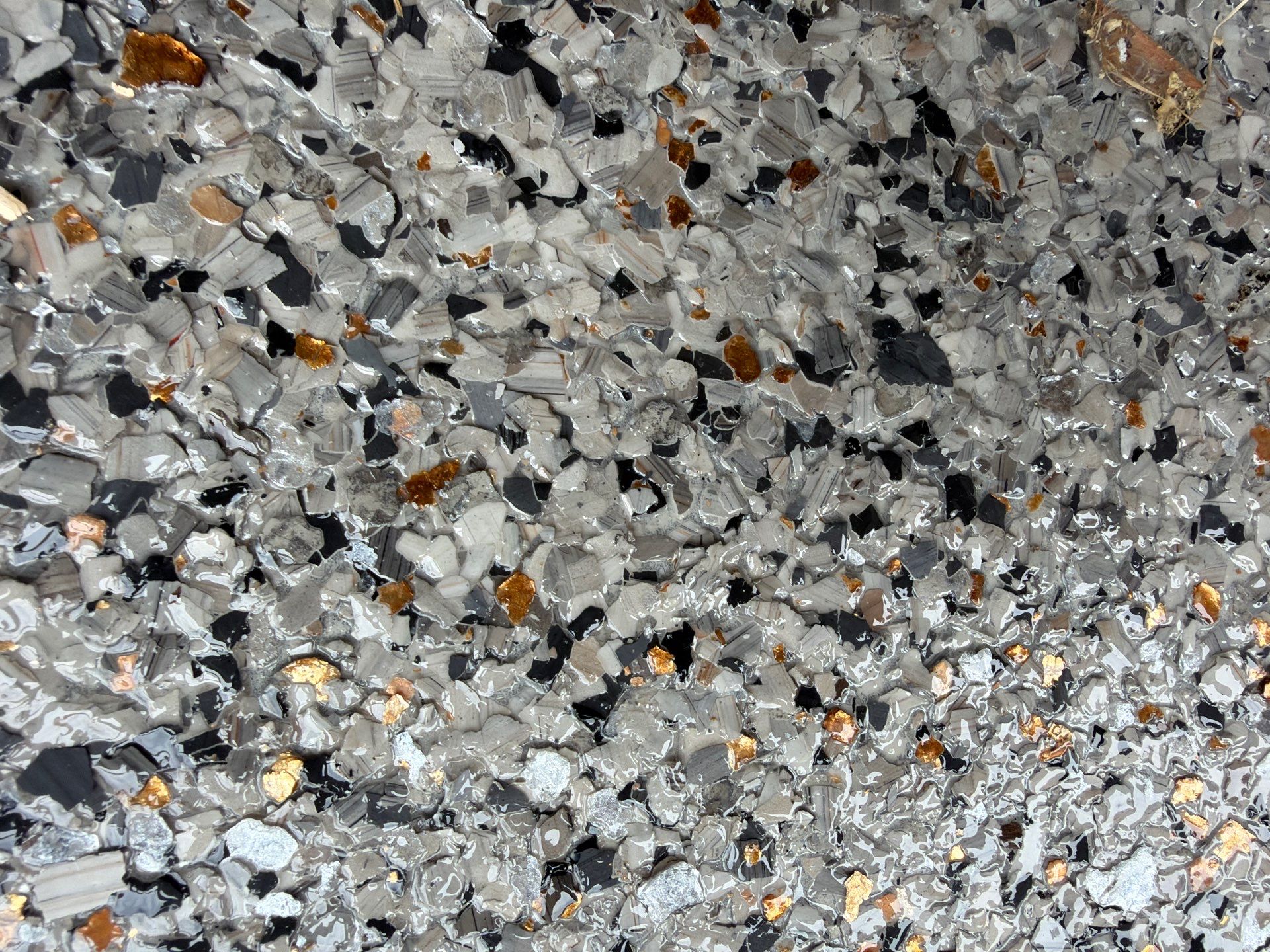 Vintage Bedstone Garage Coating by NG Masonry & Construction LLC