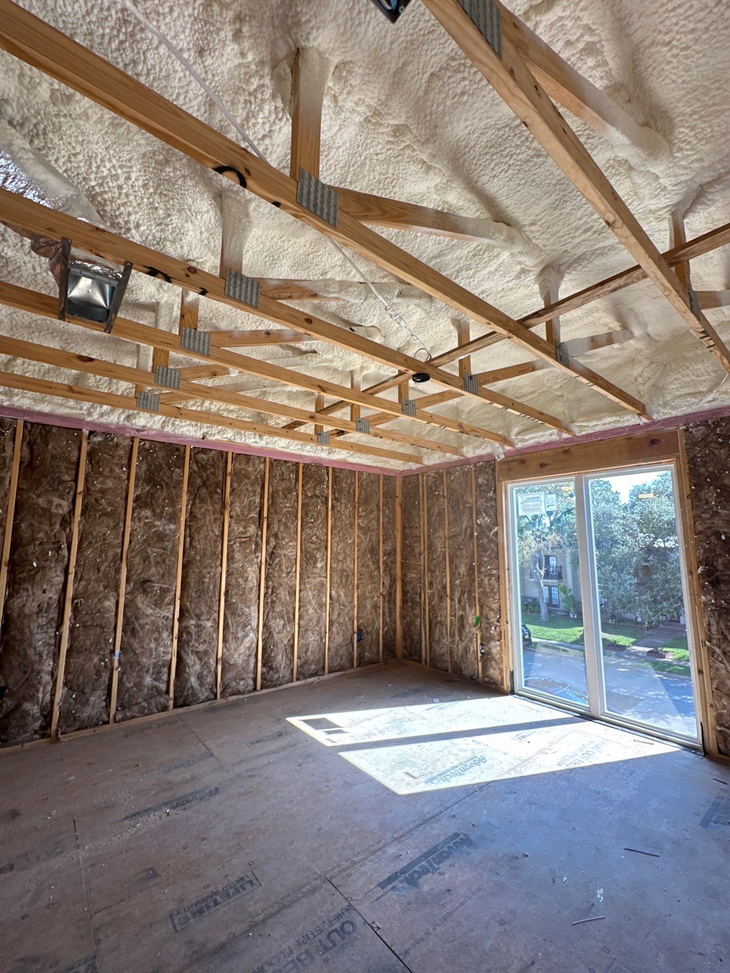 Batt/ Spray foam insulation by Apex Insulation Solutions