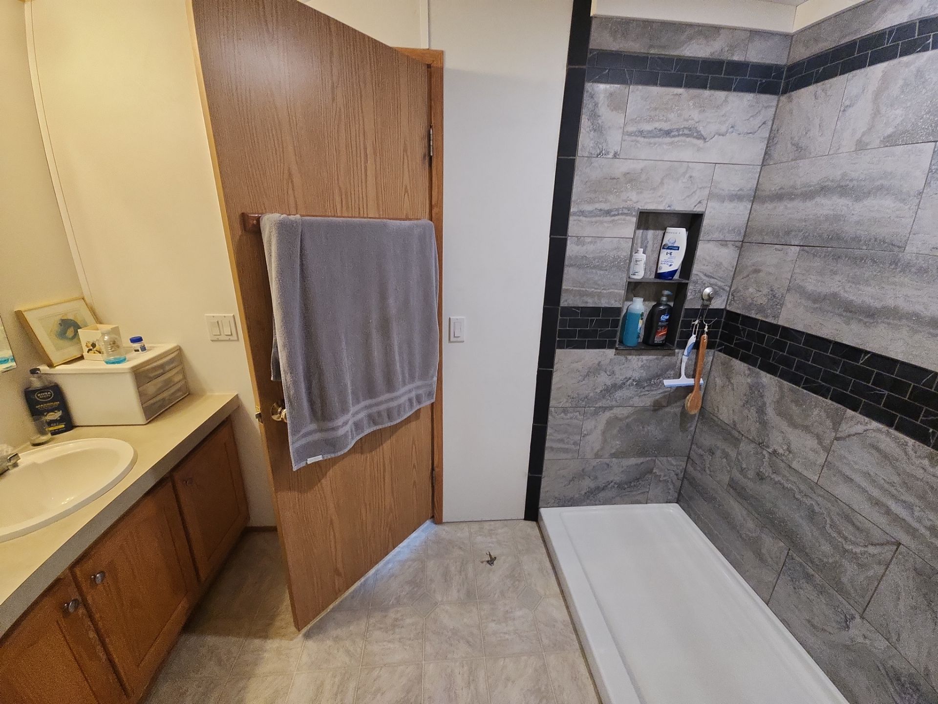 Semi-Frameless Sliding Shower Doors by Cheshire Glass Company