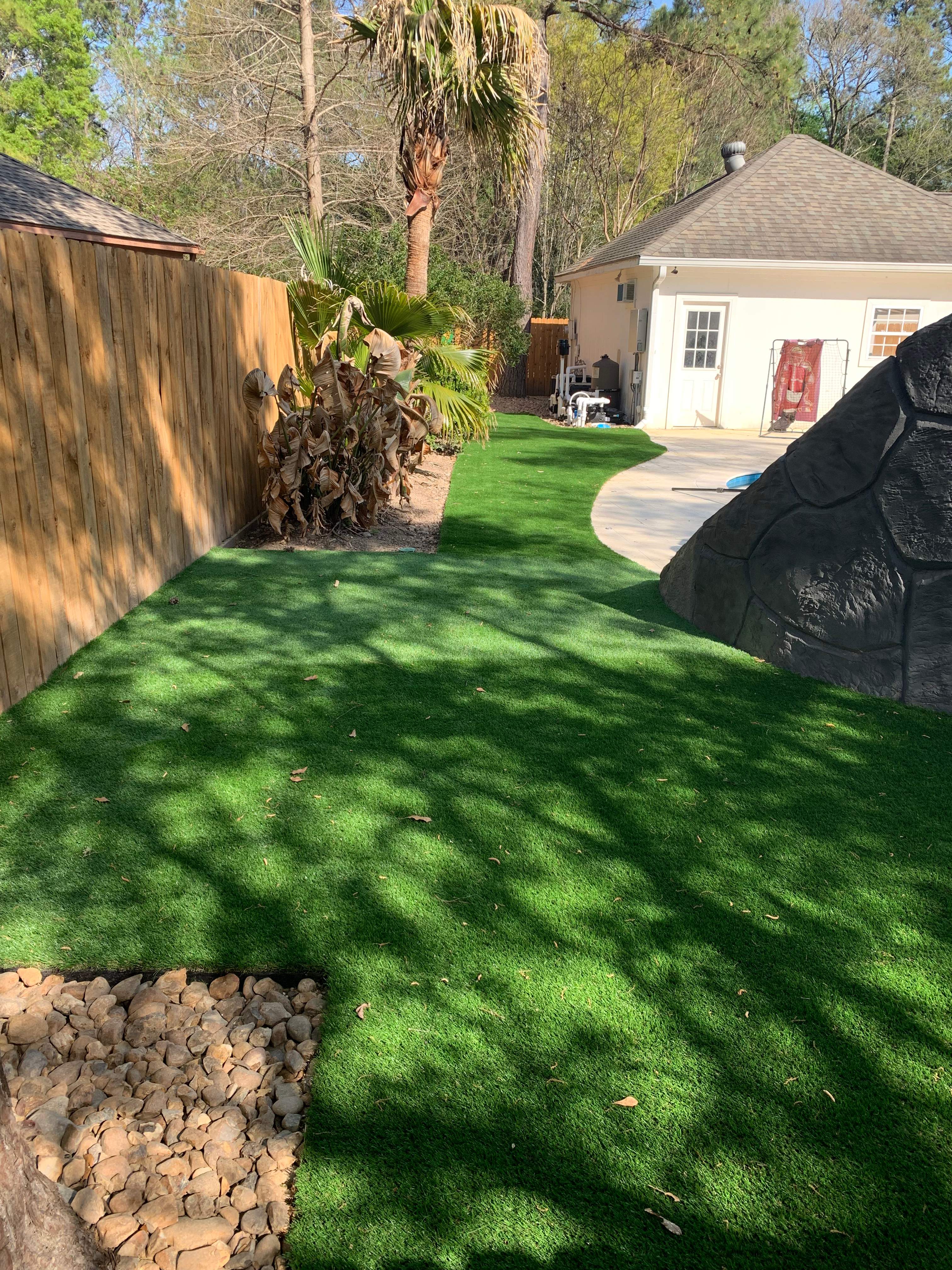 π§π‘ Project Spotlight: From Garage Flooding to Poolside Paradise for Mr. Stewart by Texas Urban Elements