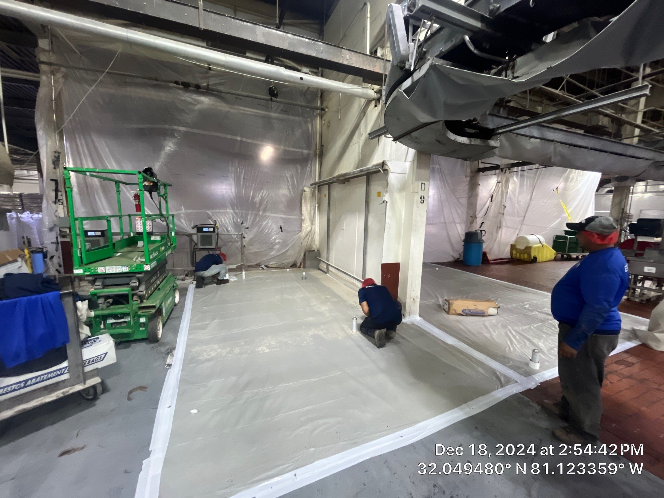 Transite Paneling Commercial Abatement by EAS Environmental, LLC.