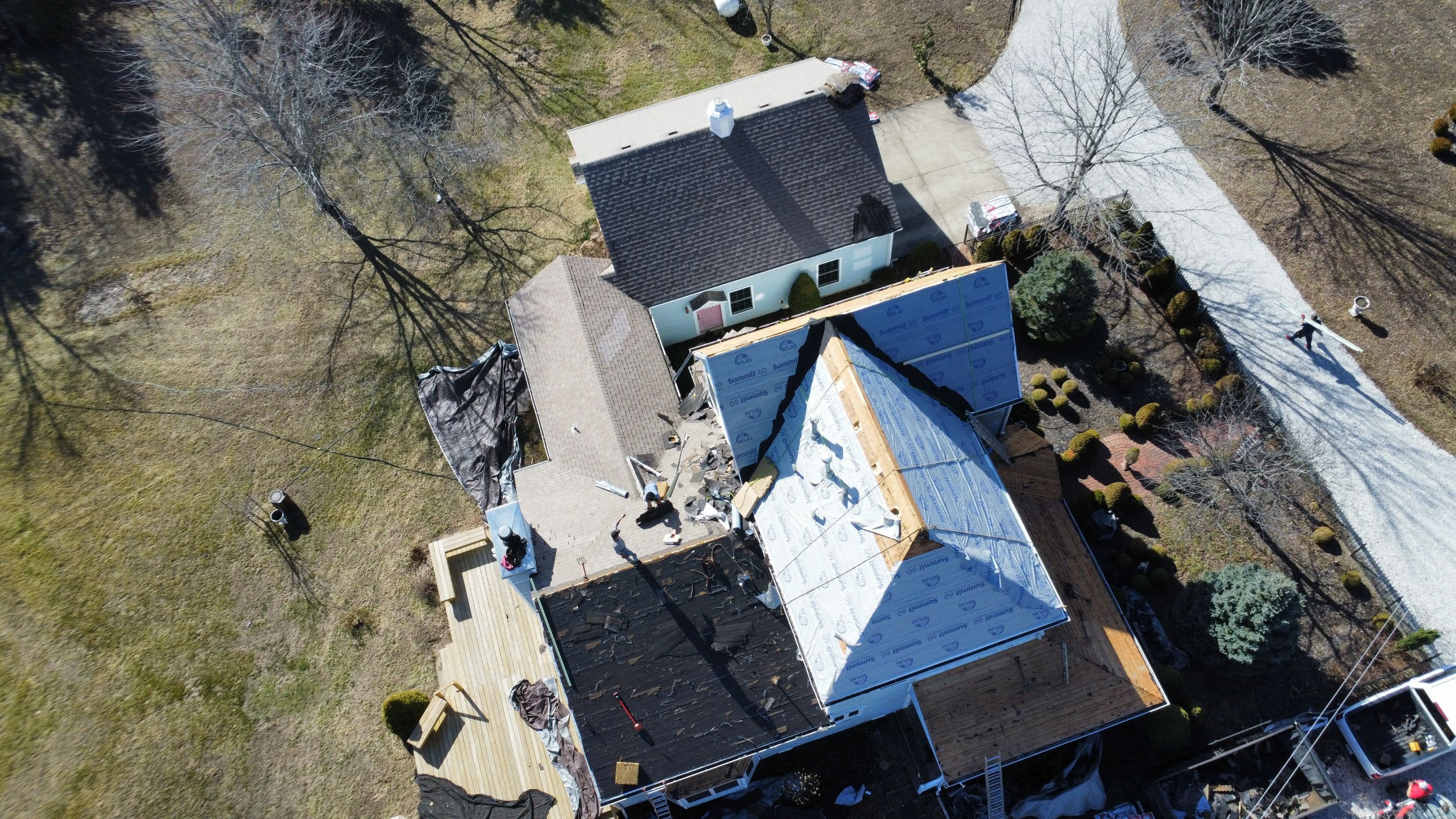 Residential Roof Installation - Atlas Pinnacle Pristine Shingles - Color Coastal Granite  by Titan Commercial & Residential Roofing 