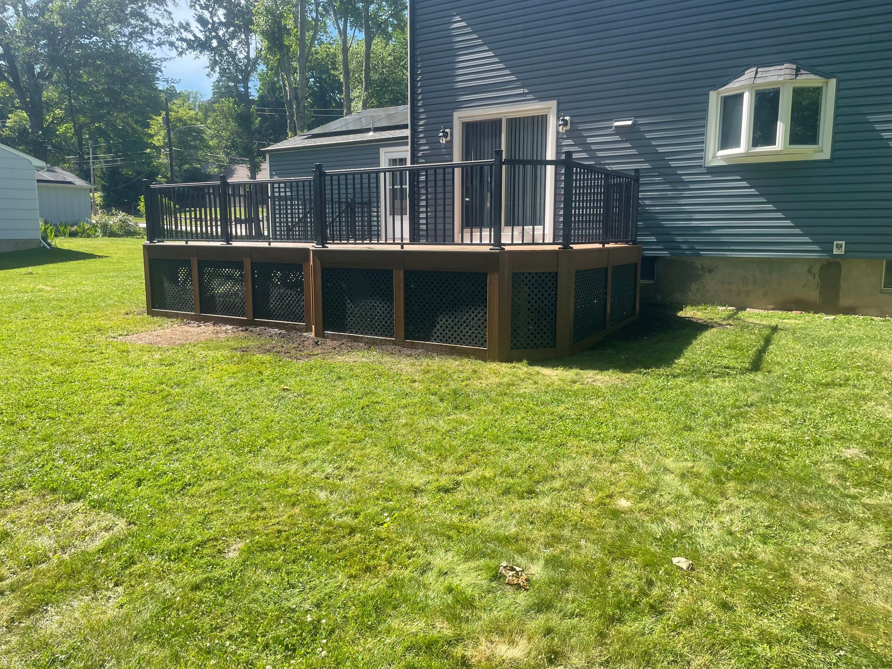 New deck in Morris Plains, New Jersey by deck guardian