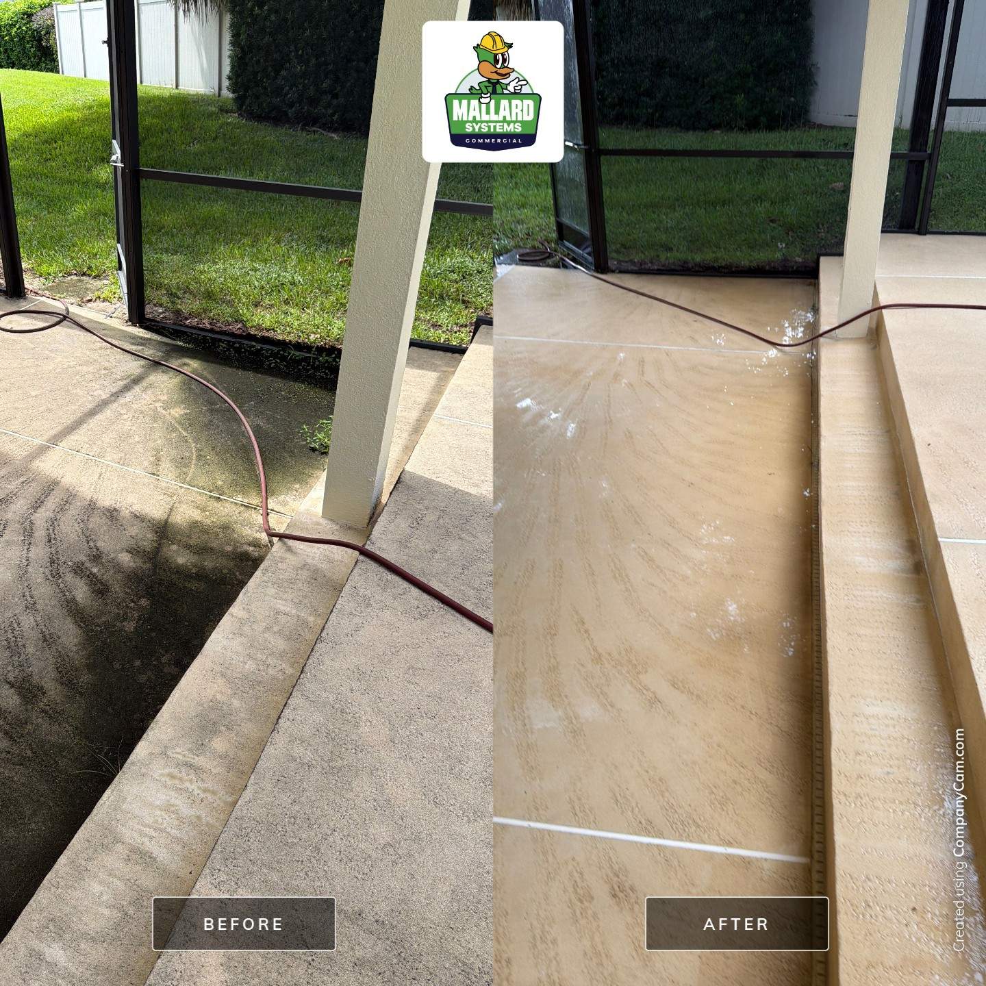 Tile Roof and Screened Enclosure Cleaning in Orlando by Mallard Systems