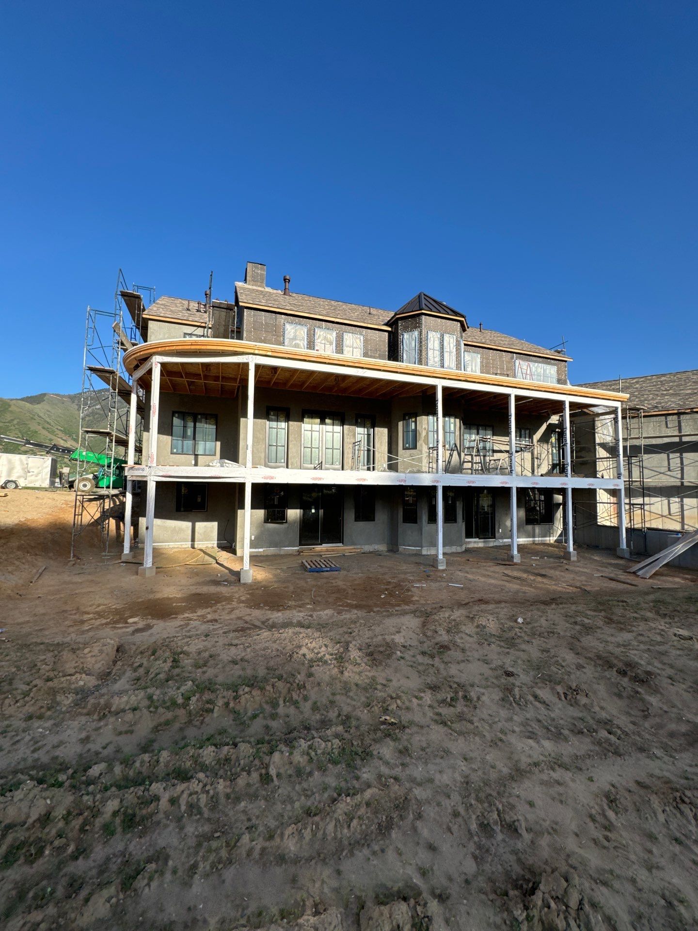 Project in Mapleton by Master Rain Gutters.