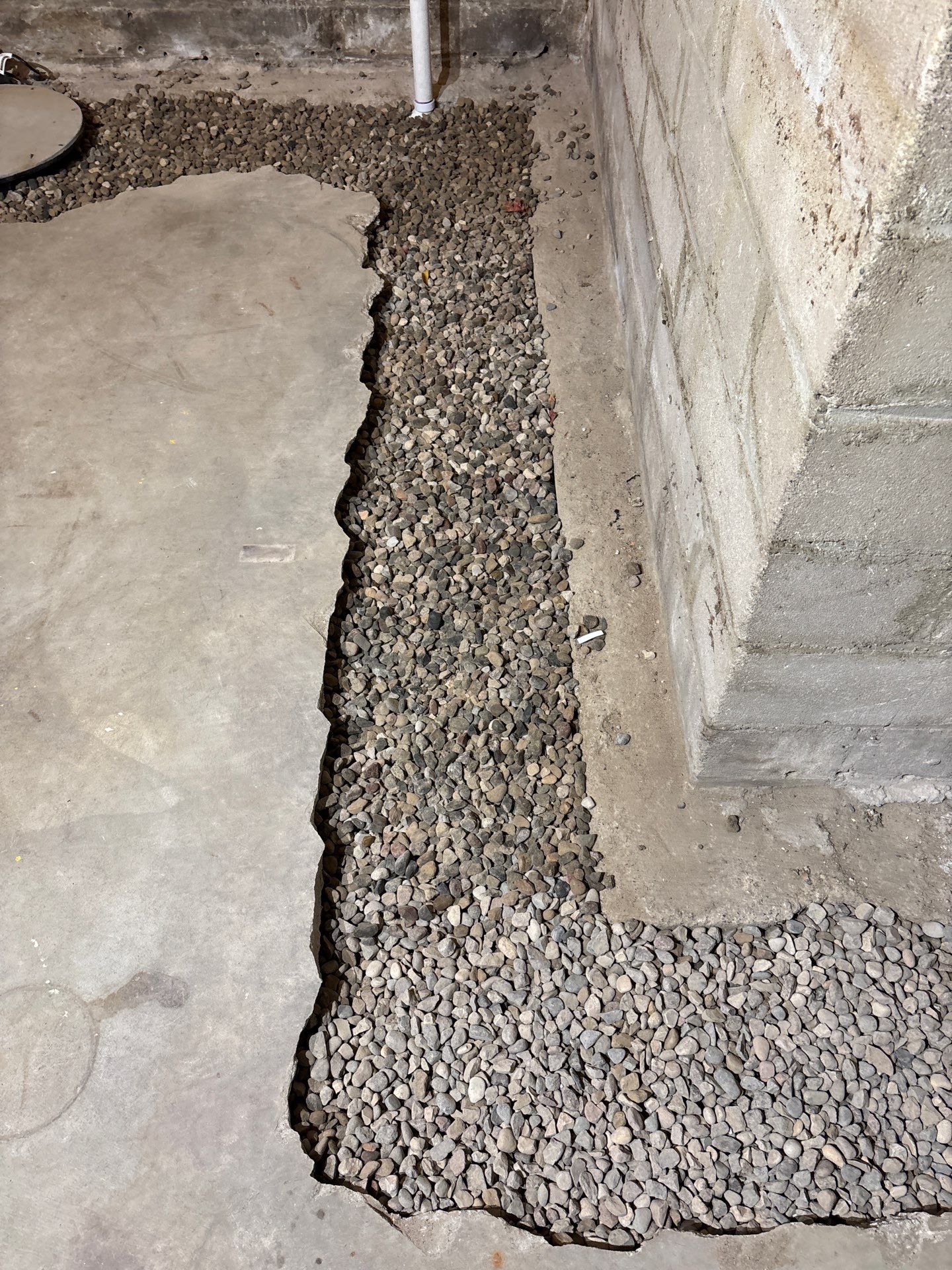 Drain Tile in South Minneapolis by Waterproofing Northeast