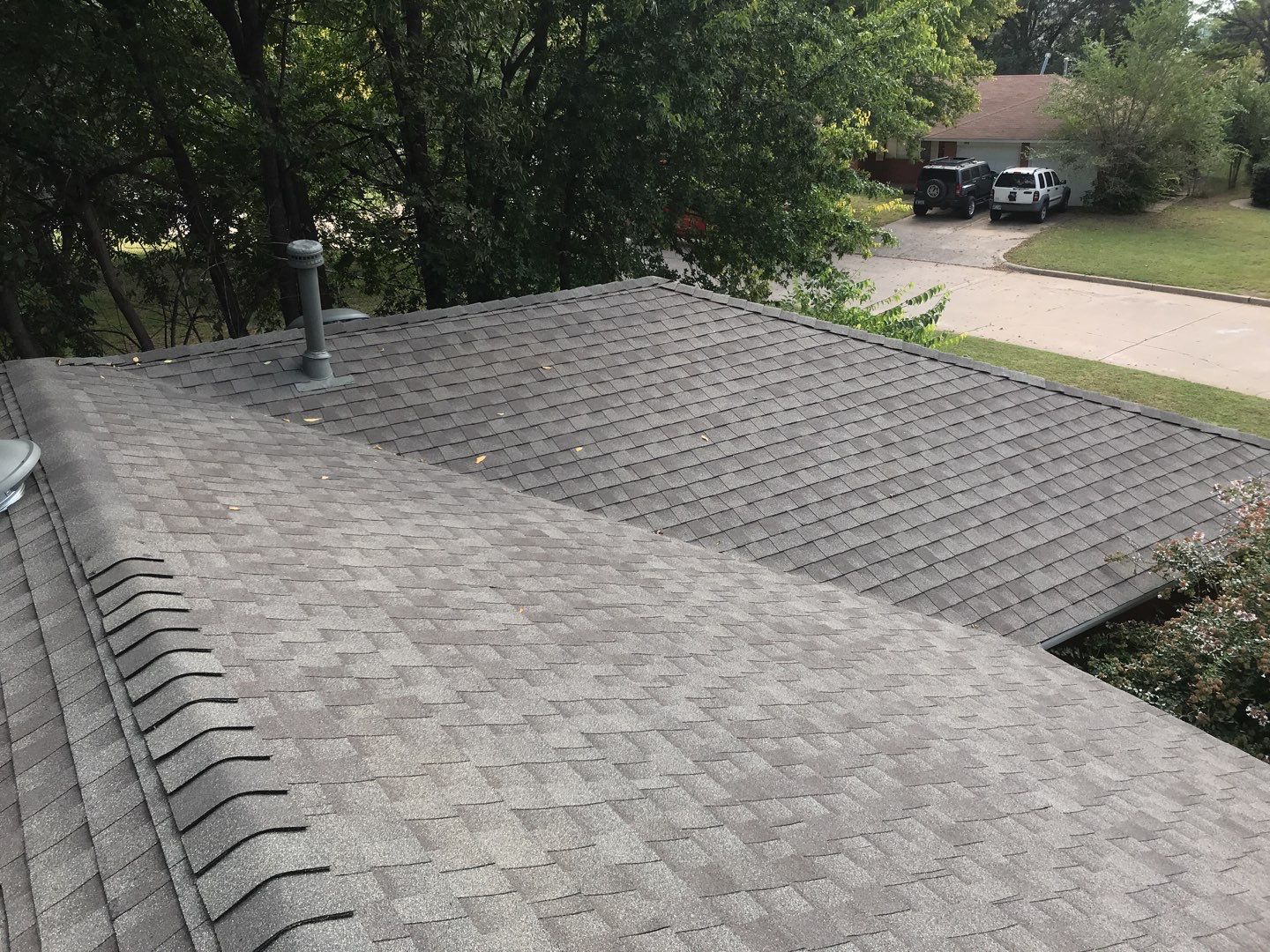 New Roof in Del City Oklahoma by McCann's Roofing and Construction