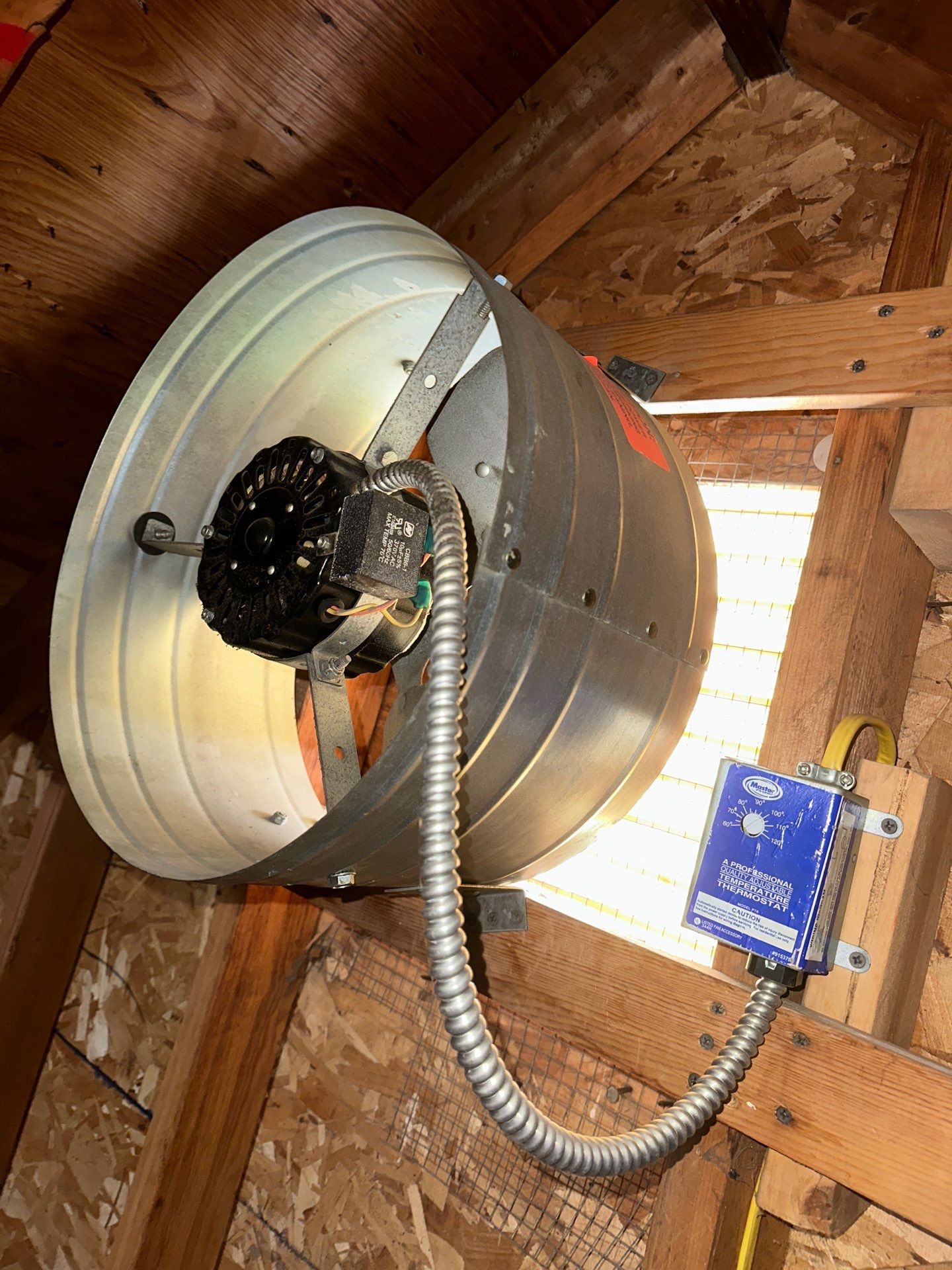 Attic Fan Replacement  by Spartan Home Pros