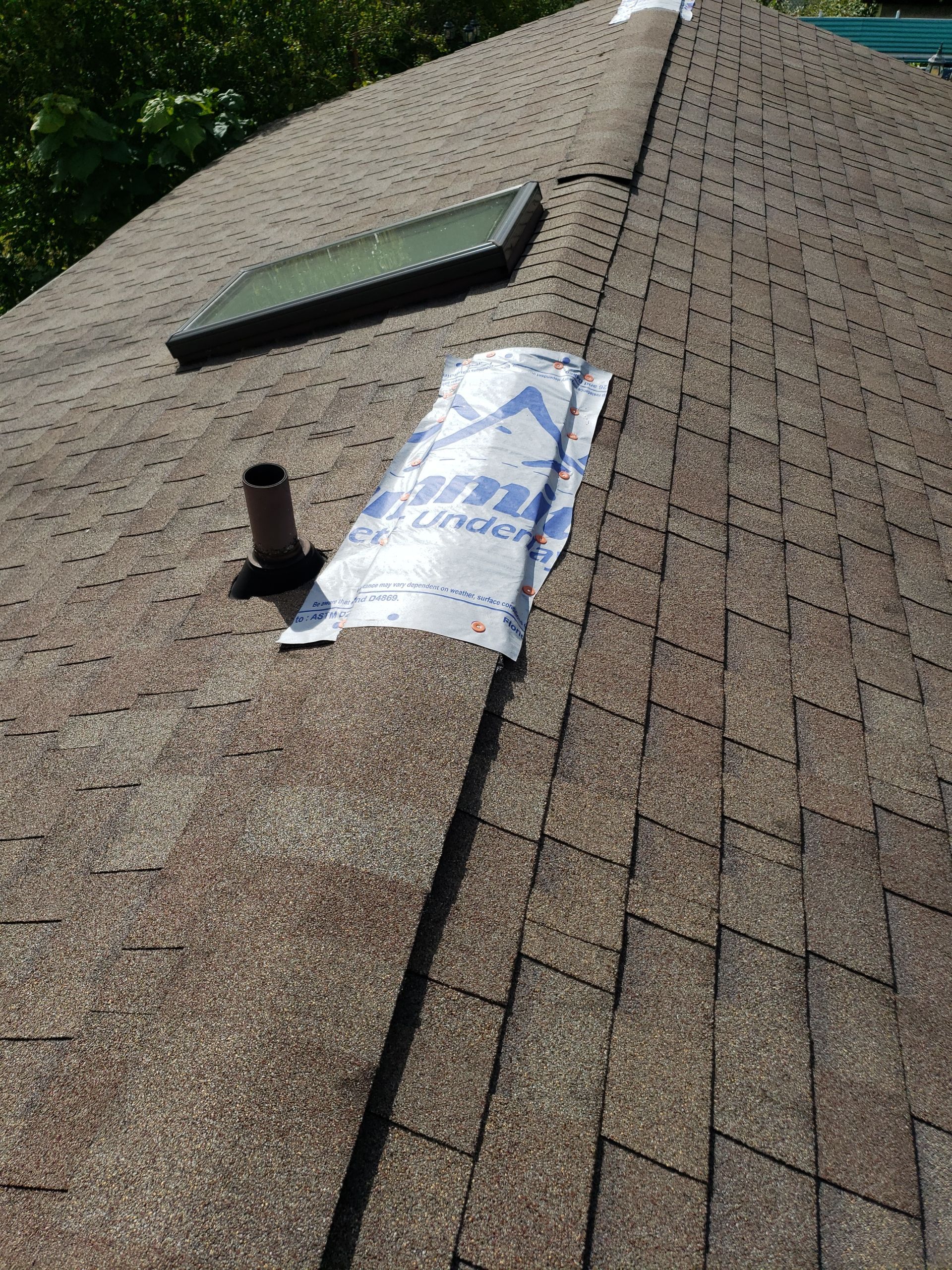 ATLAS PINNACLE COLOR: PRISTINE HEATHER DRIP EDGE: MUSKET BROWN by Eagle Eye Roofing