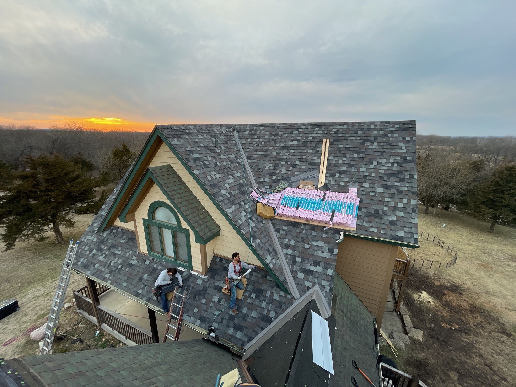 Project in Eudora by HT Roofing & Construction, INC