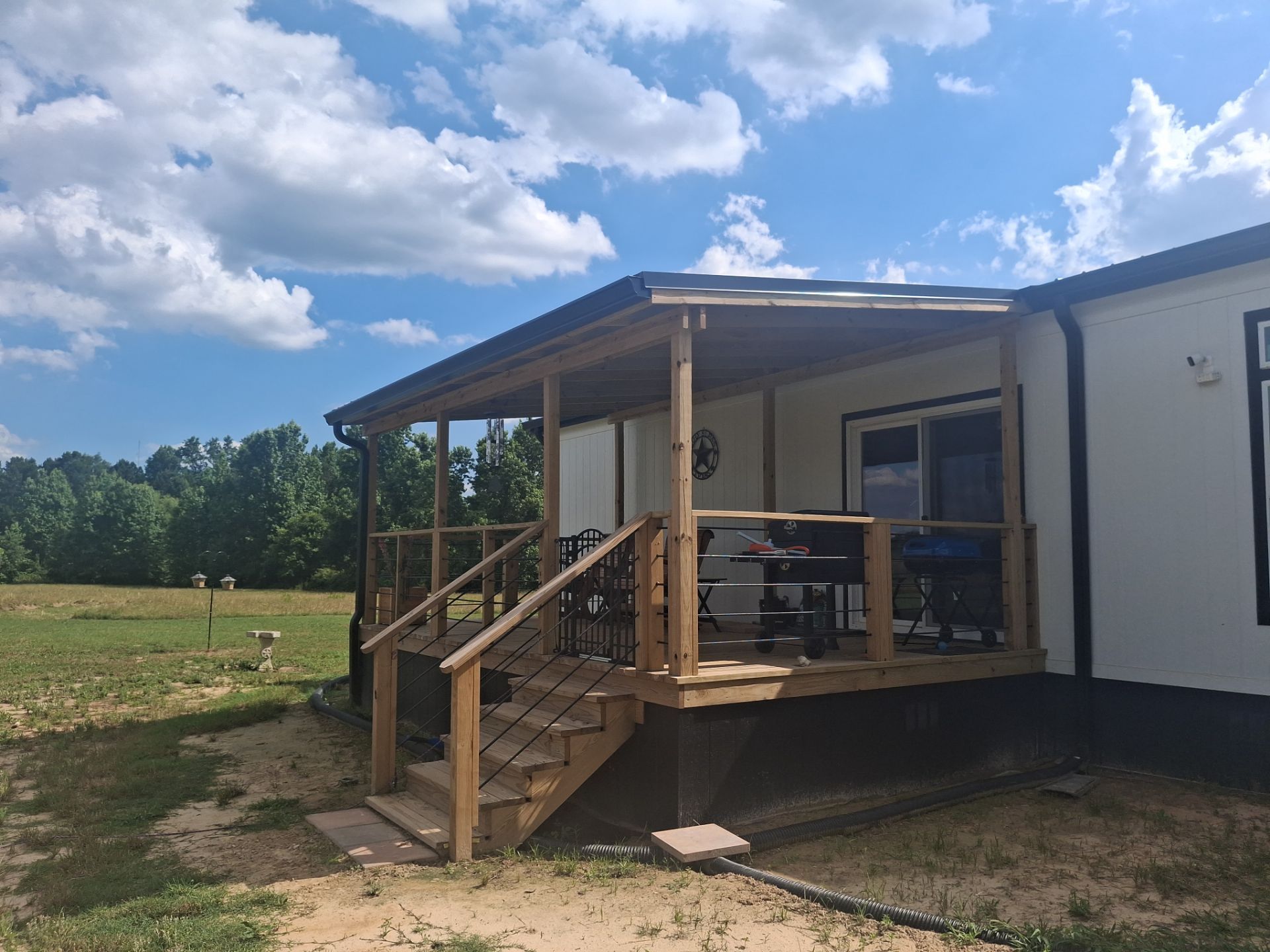 A Modern Makeover for Three Decks in Tyler TX by Quality Coats Painting