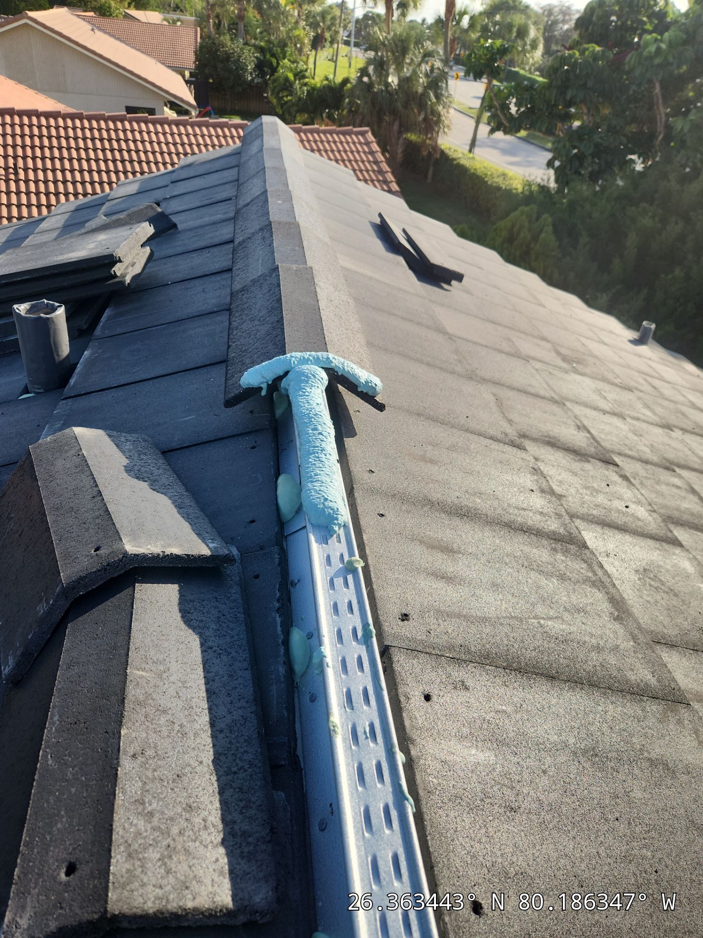 Residential Roofing Installation using Eagle Roofing Tile by BLUES BROTHERS ROOFING