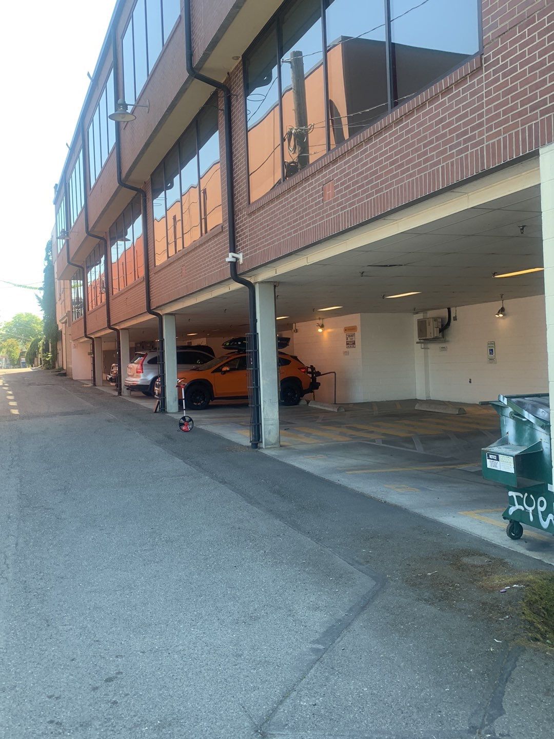 Striping work  by Jireh Asphalt & Concrete Inc 