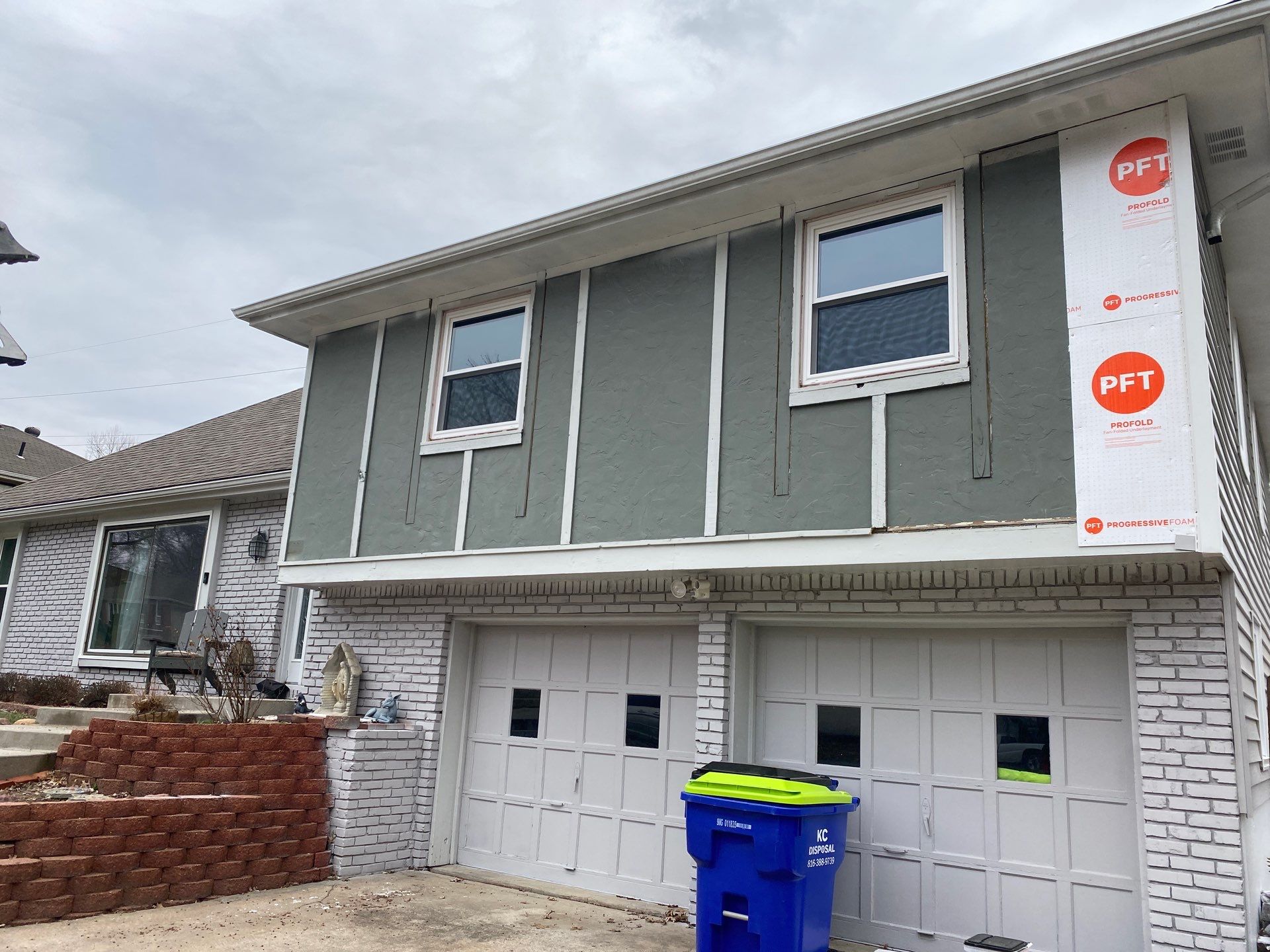 Installed New Vinyl Siding by EEC Windows, Siding & Roofing