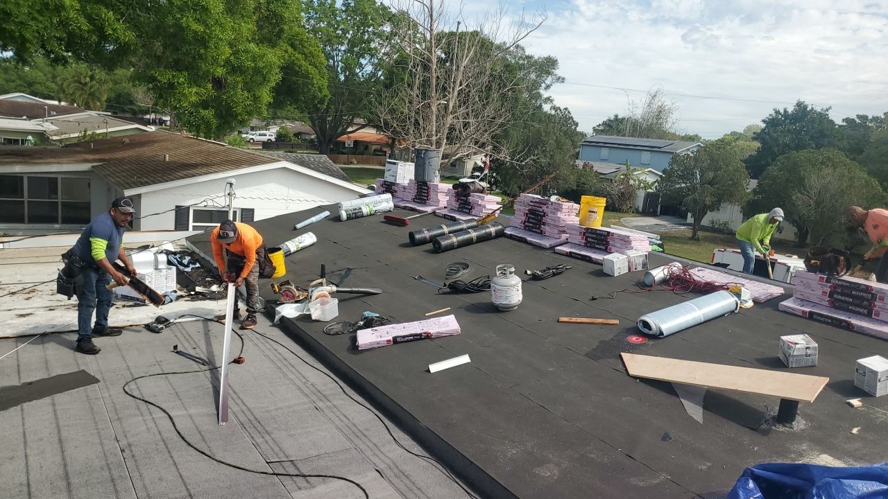 Project in St. Petersburg 33710 by Mitchell Roofing Company LLC