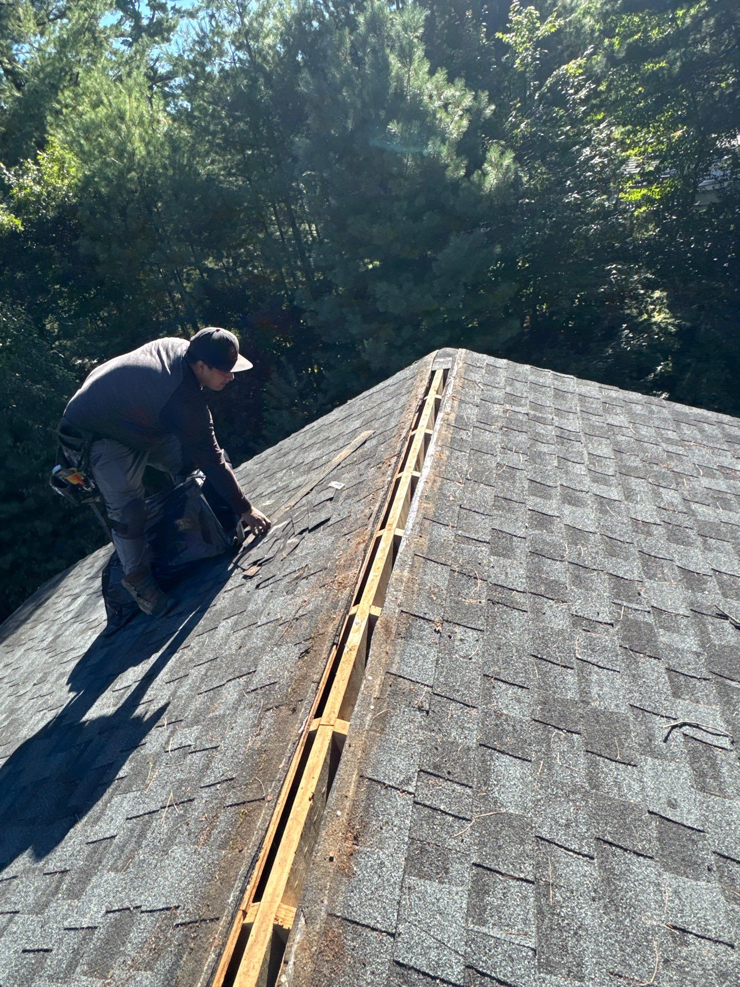 Tewksbury Attic Ventilation Upgrade with Chimney & Pipe Boot Reflashing by Mighty Dog Roofing of Greater Middlesex County