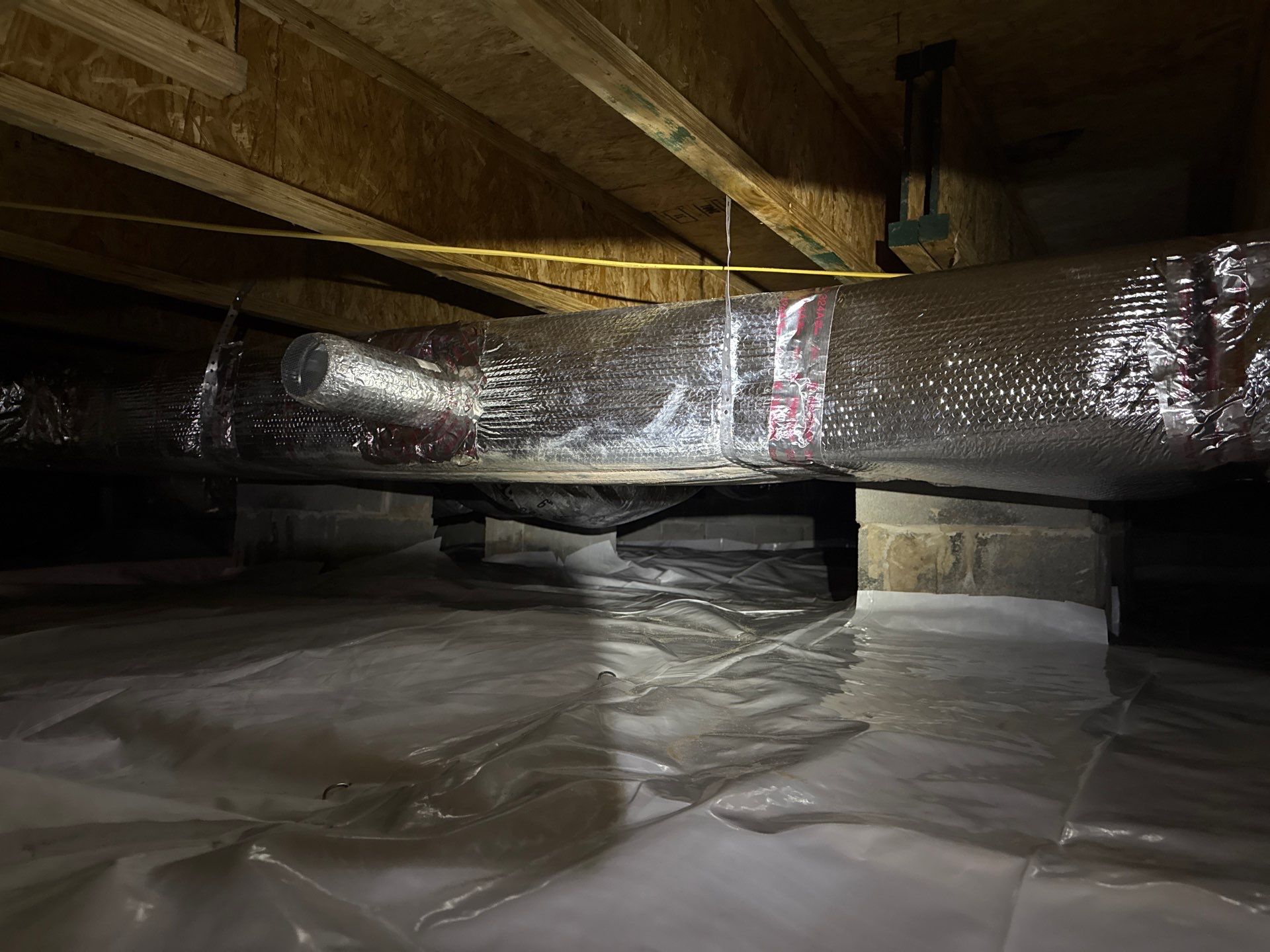 Project in Yorktown by Patriot Crawl Space Repairs